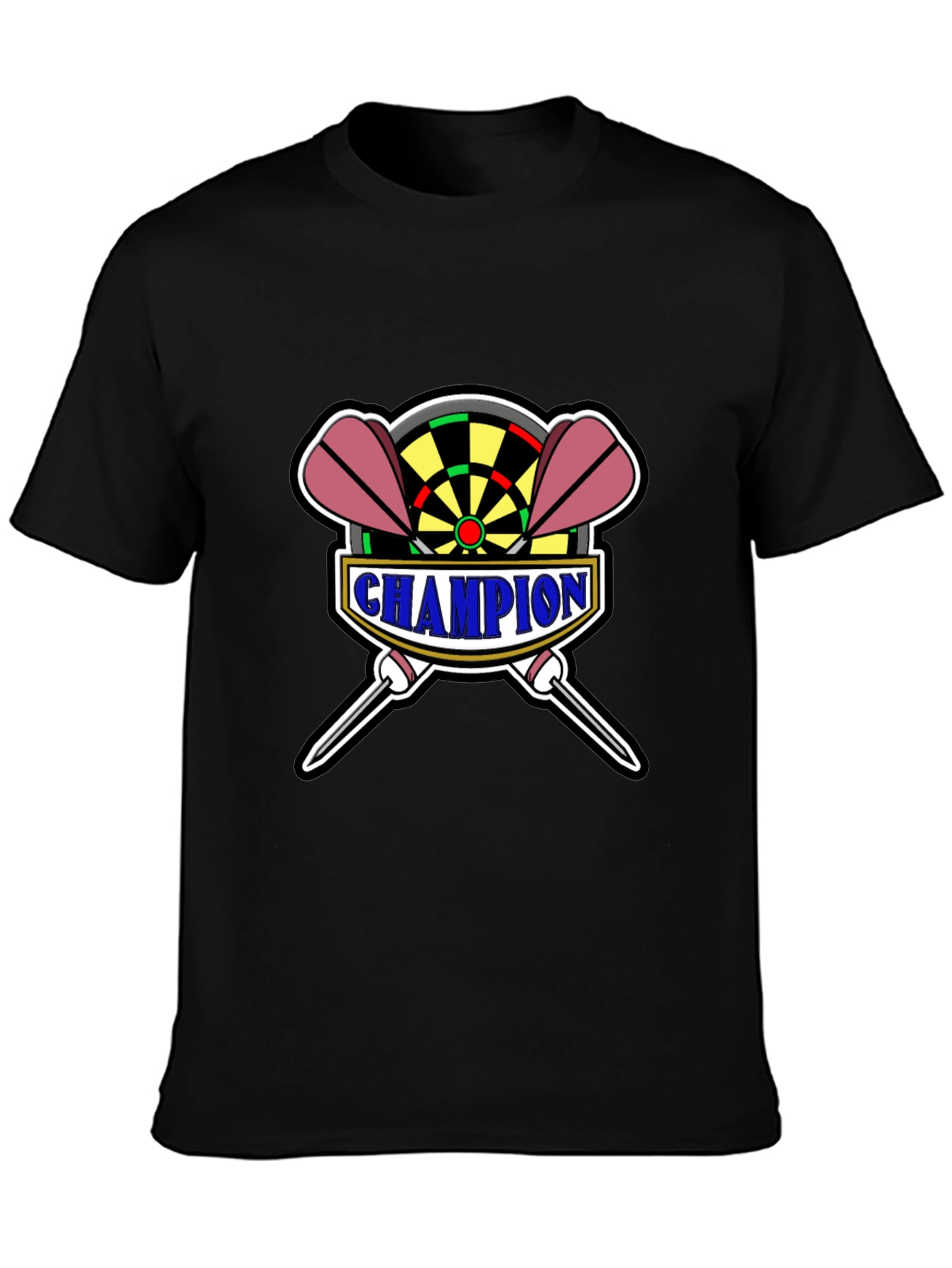 Champion Dart T-Shirt - Dartboard Design