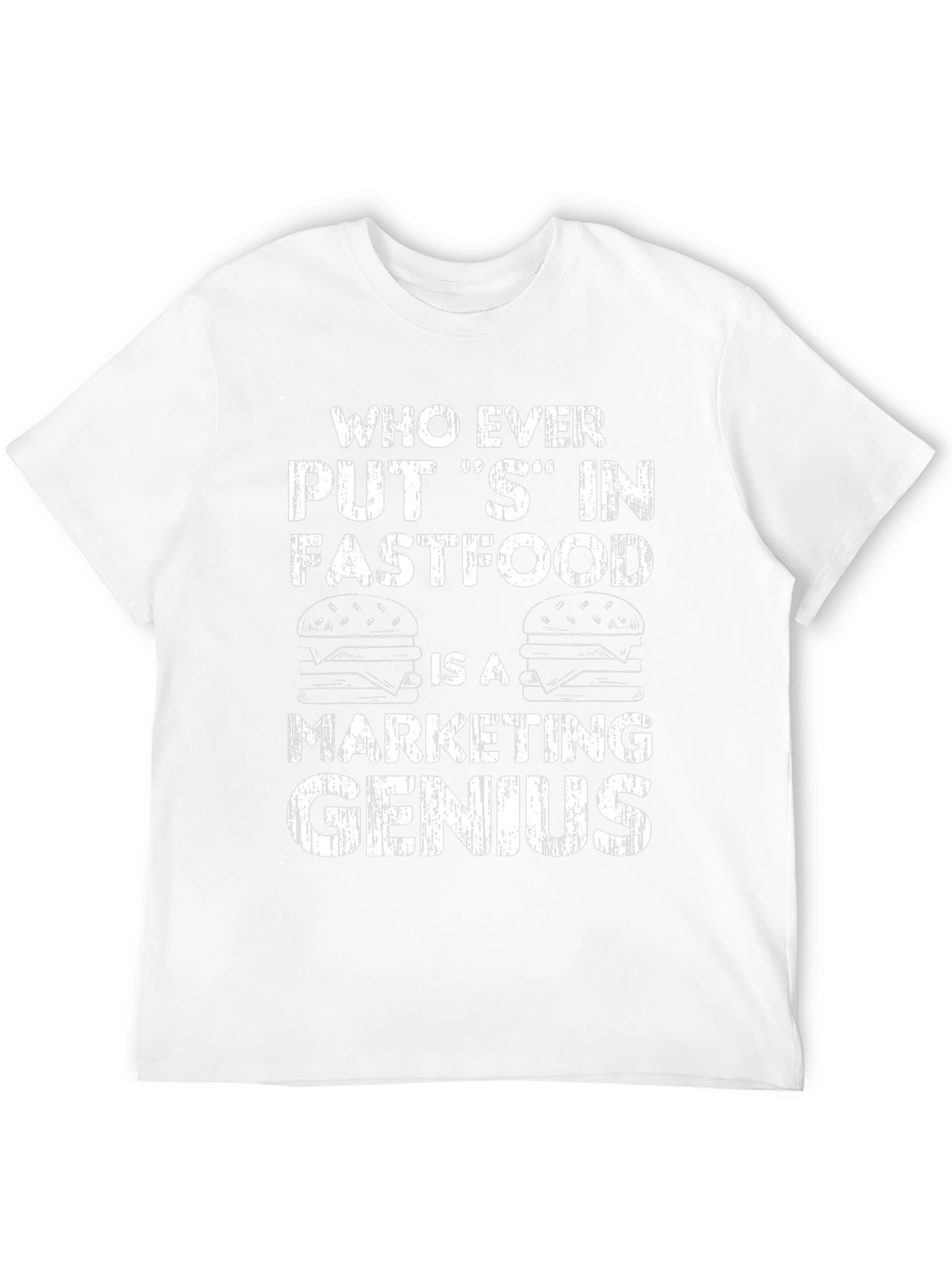 Fast Food Marketing Genius Graphic Tee