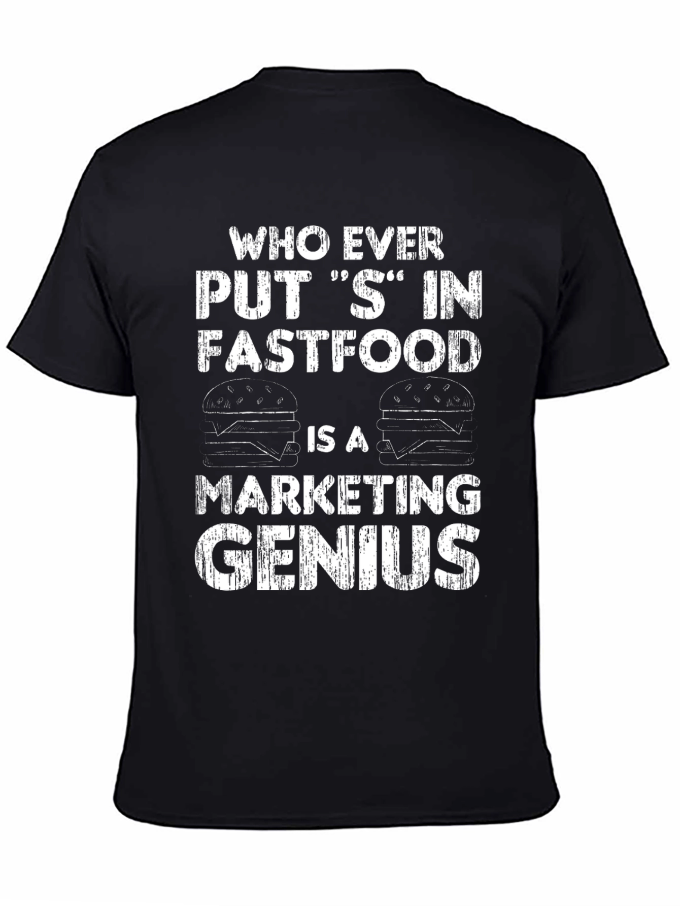 Fast Food Marketing Genius Graphic Tee