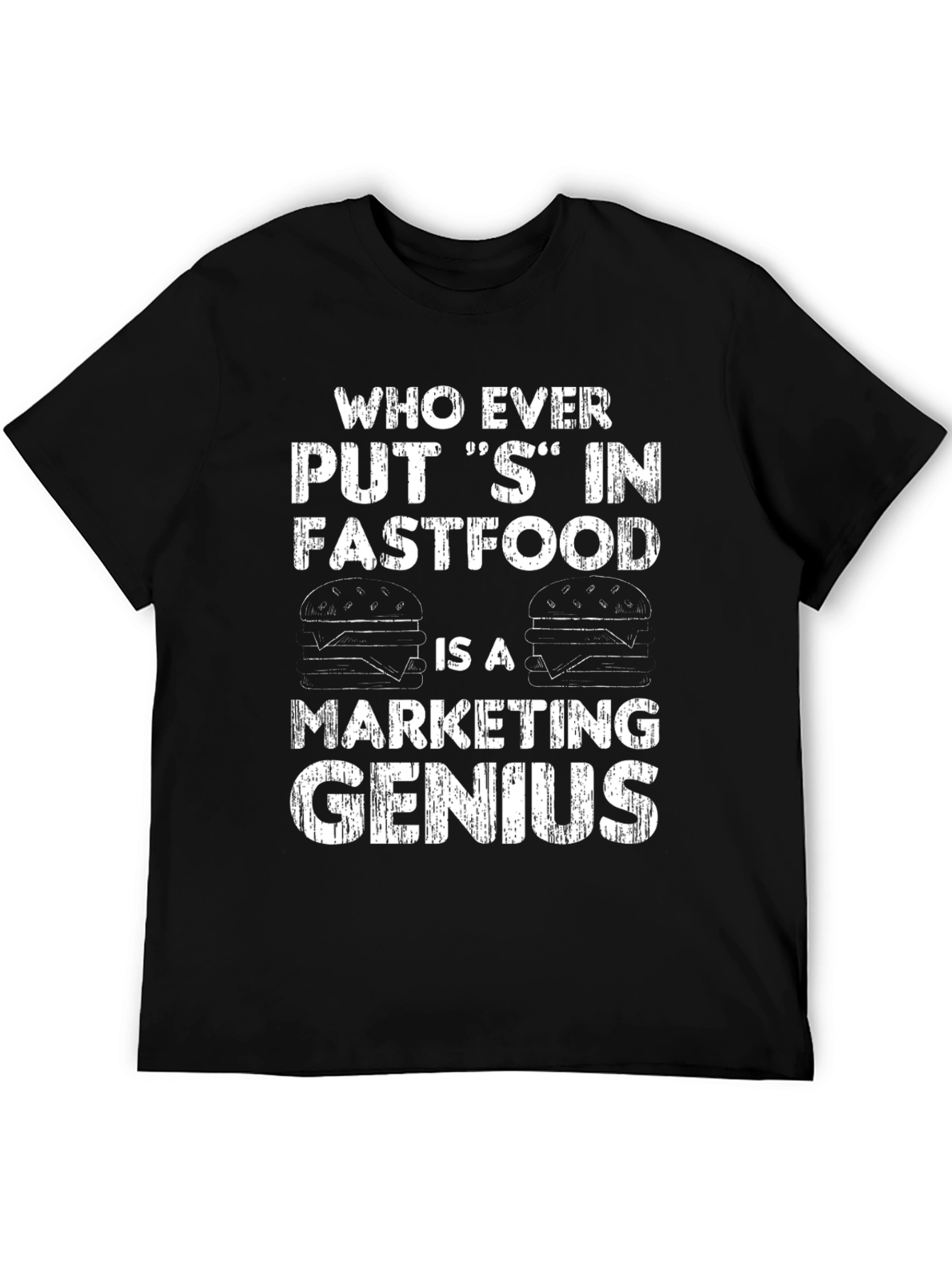 Fast Food Marketing Genius Graphic Tee