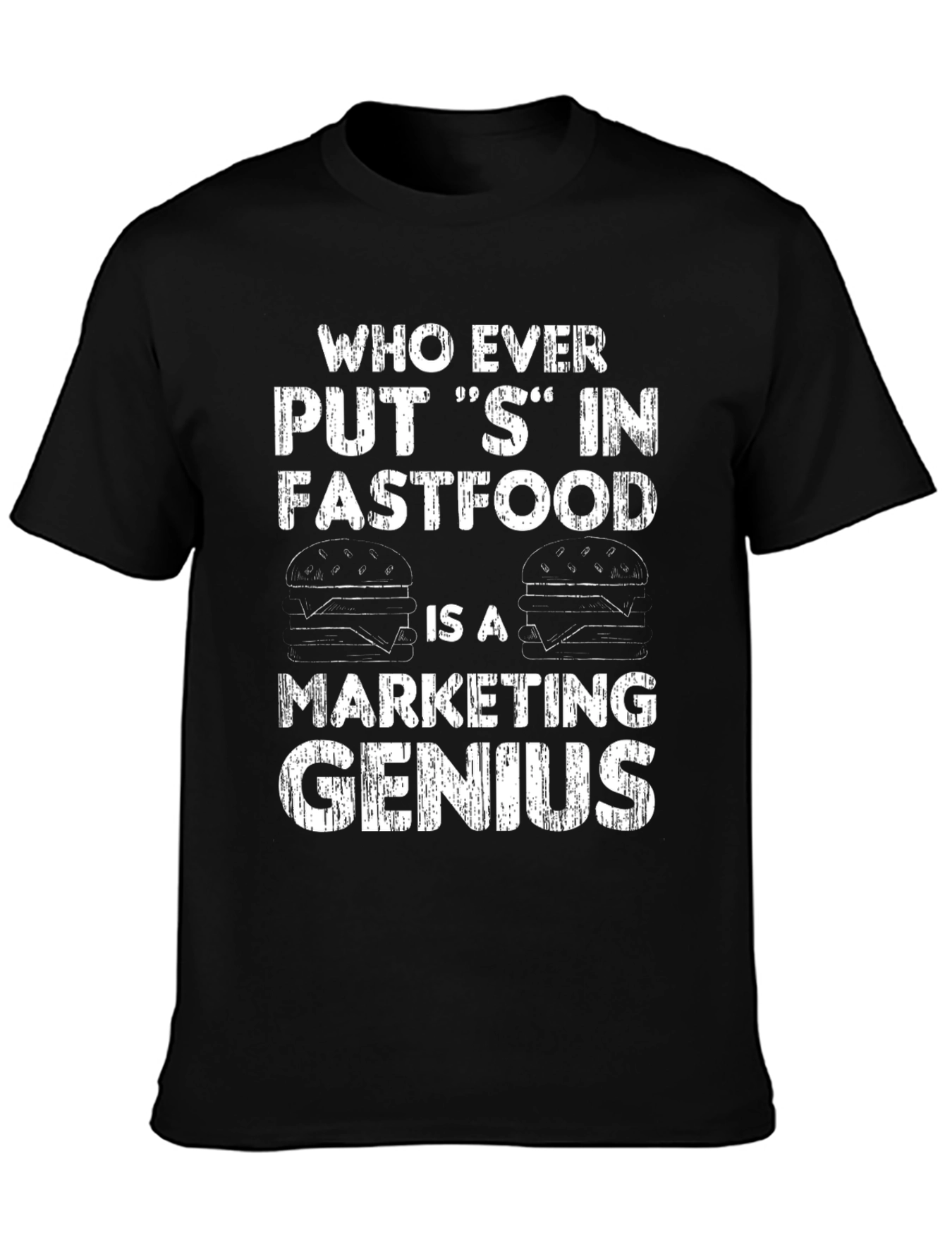 Fast Food Marketing Genius Graphic Tee