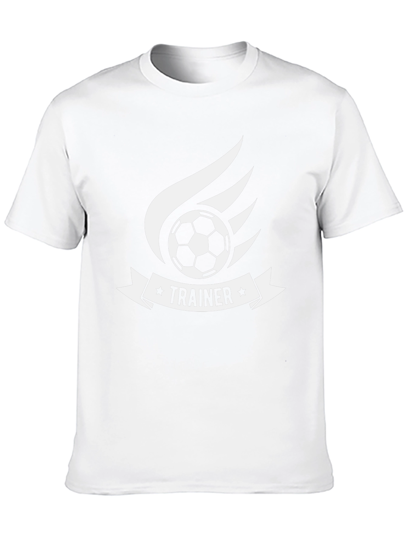 Trainer Soccer Ball Graphic T-Shirt