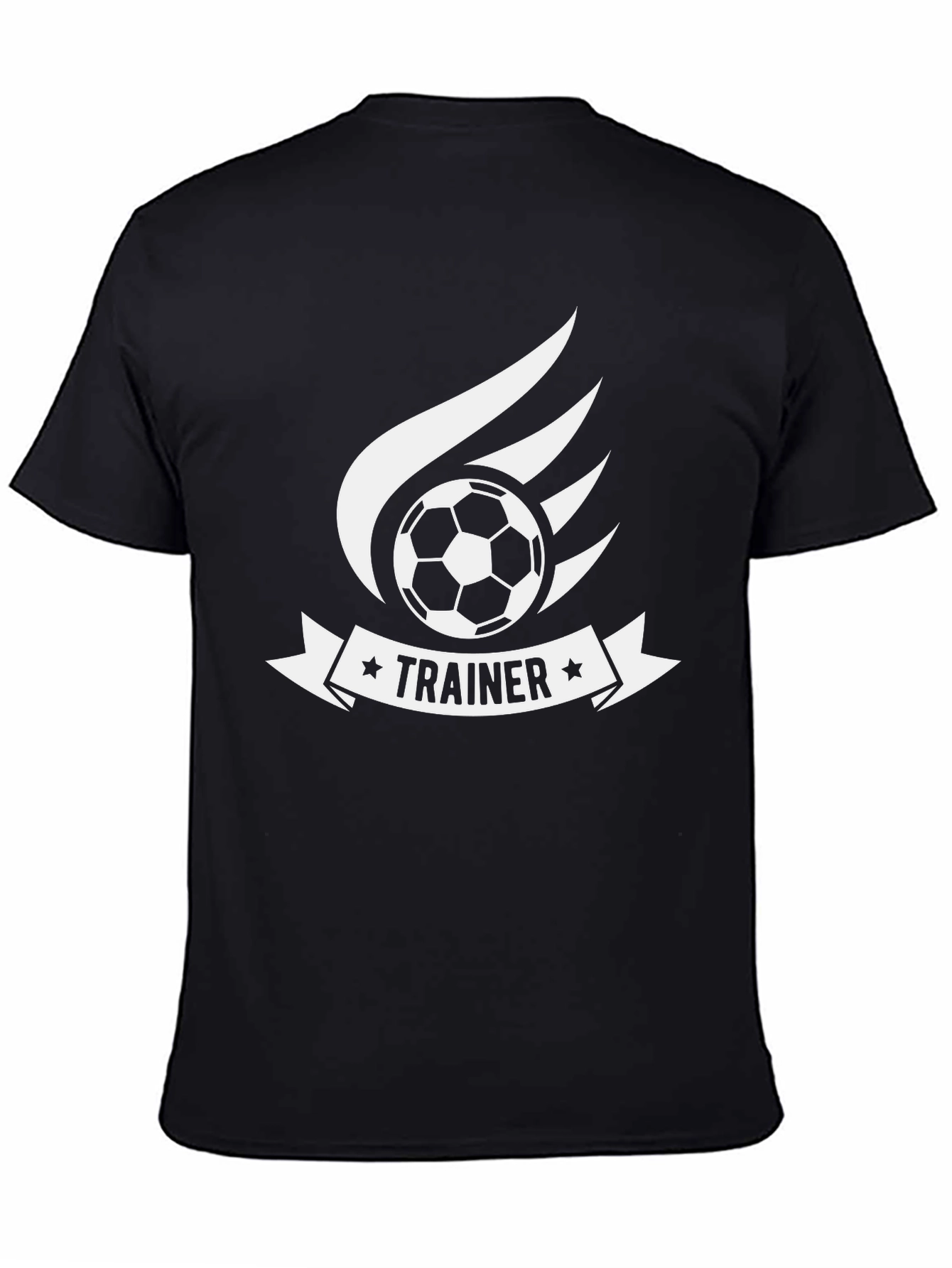 Trainer Soccer Ball Graphic T-Shirt