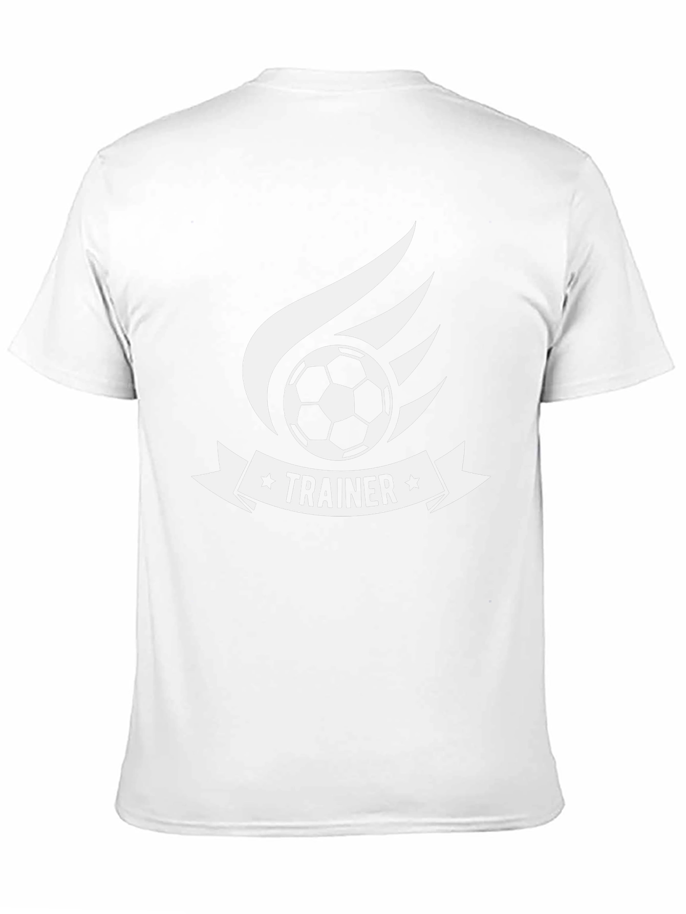 Trainer Soccer Ball Graphic T-Shirt
