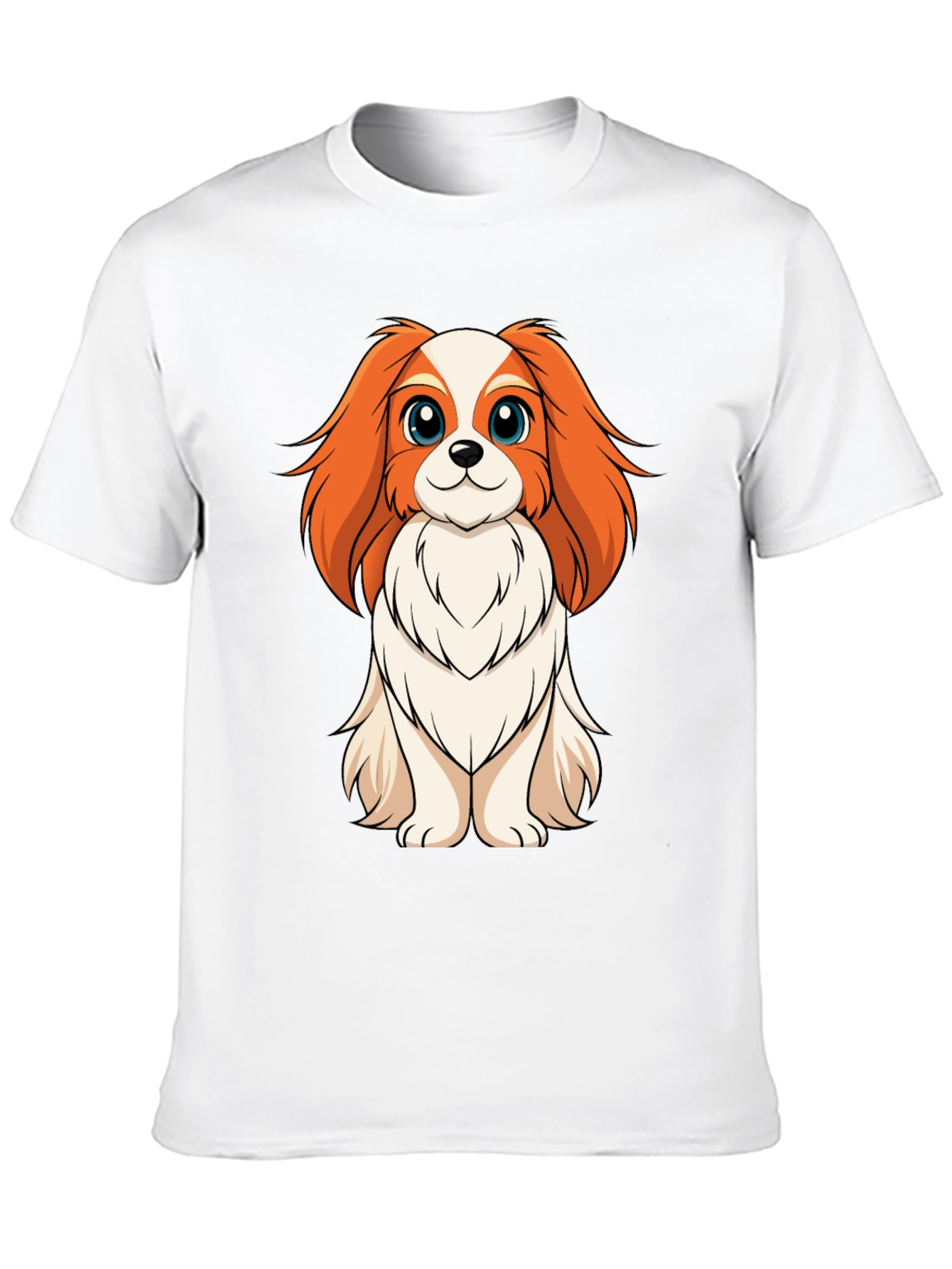 Cute Cavalier Spaniel Dog T-Shirt