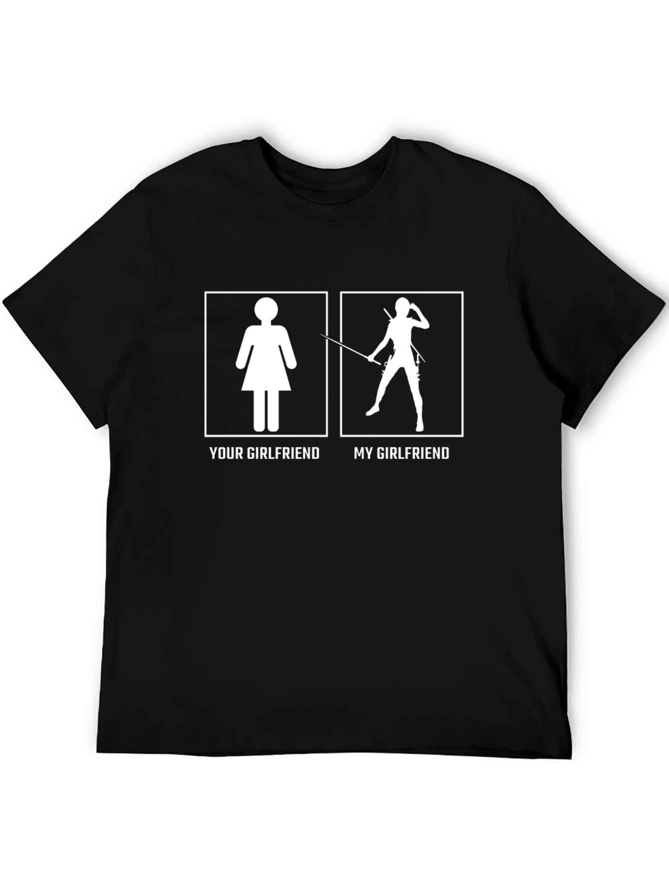 Funny Rock Climbing Girlfriend Graphic Tee