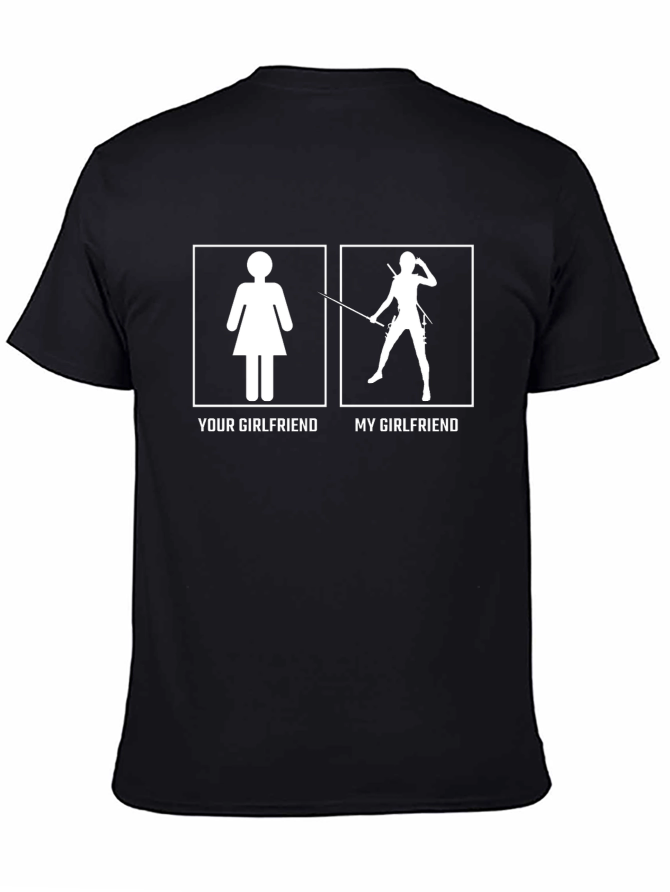 Funny Rock Climbing Girlfriend Graphic Tee