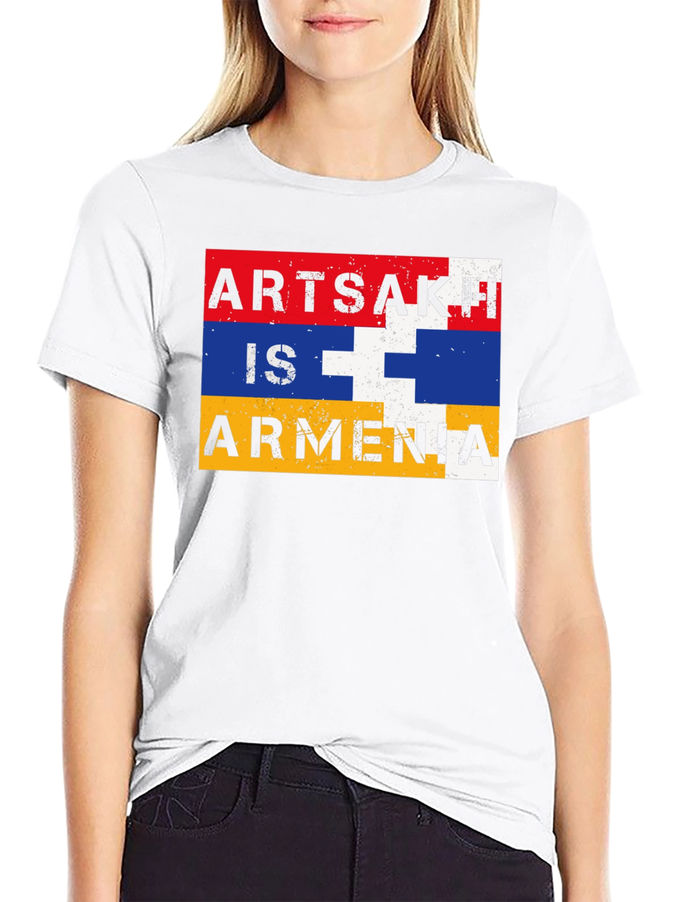 Artsakh is Armenia Flag T-Shirt