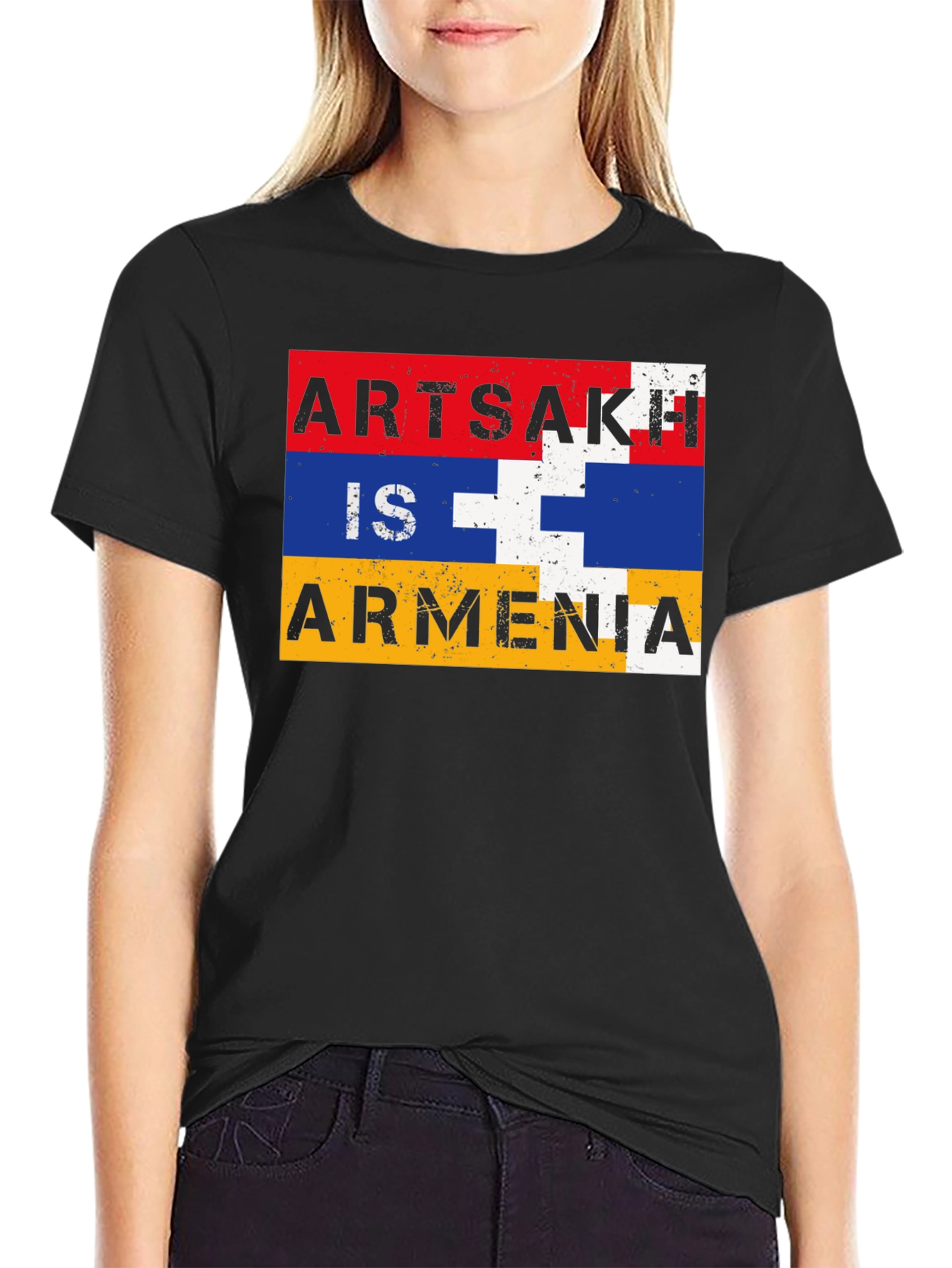 Artsakh is Armenia Flag T-Shirt