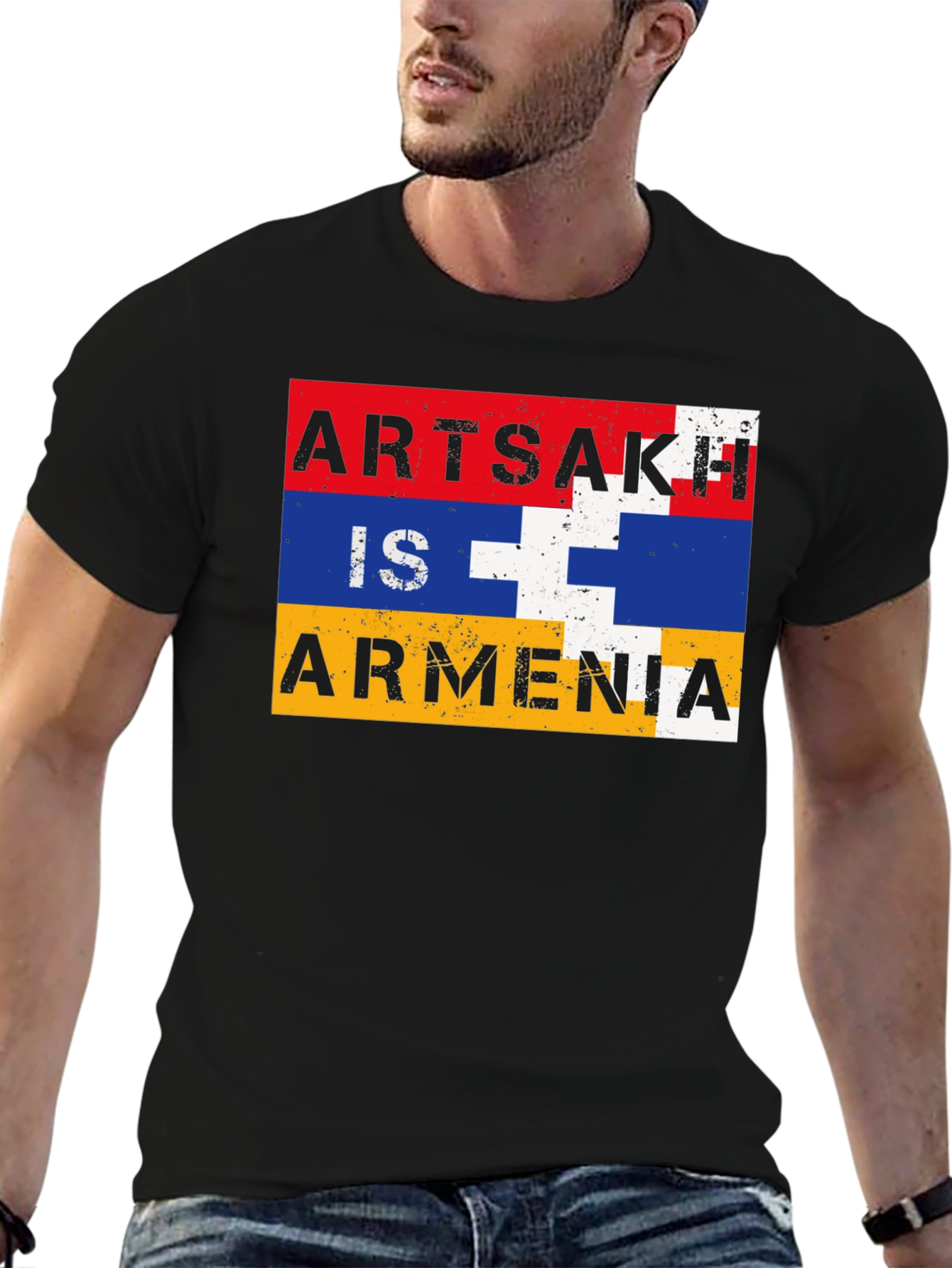 Artsakh is Armenia Flag T-Shirt