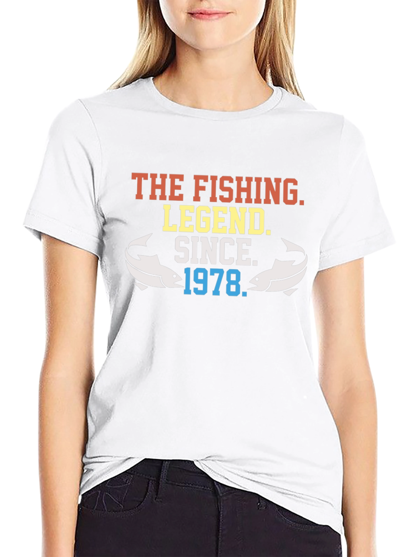 The Fishing Legend Since 1978 Graphic Tee