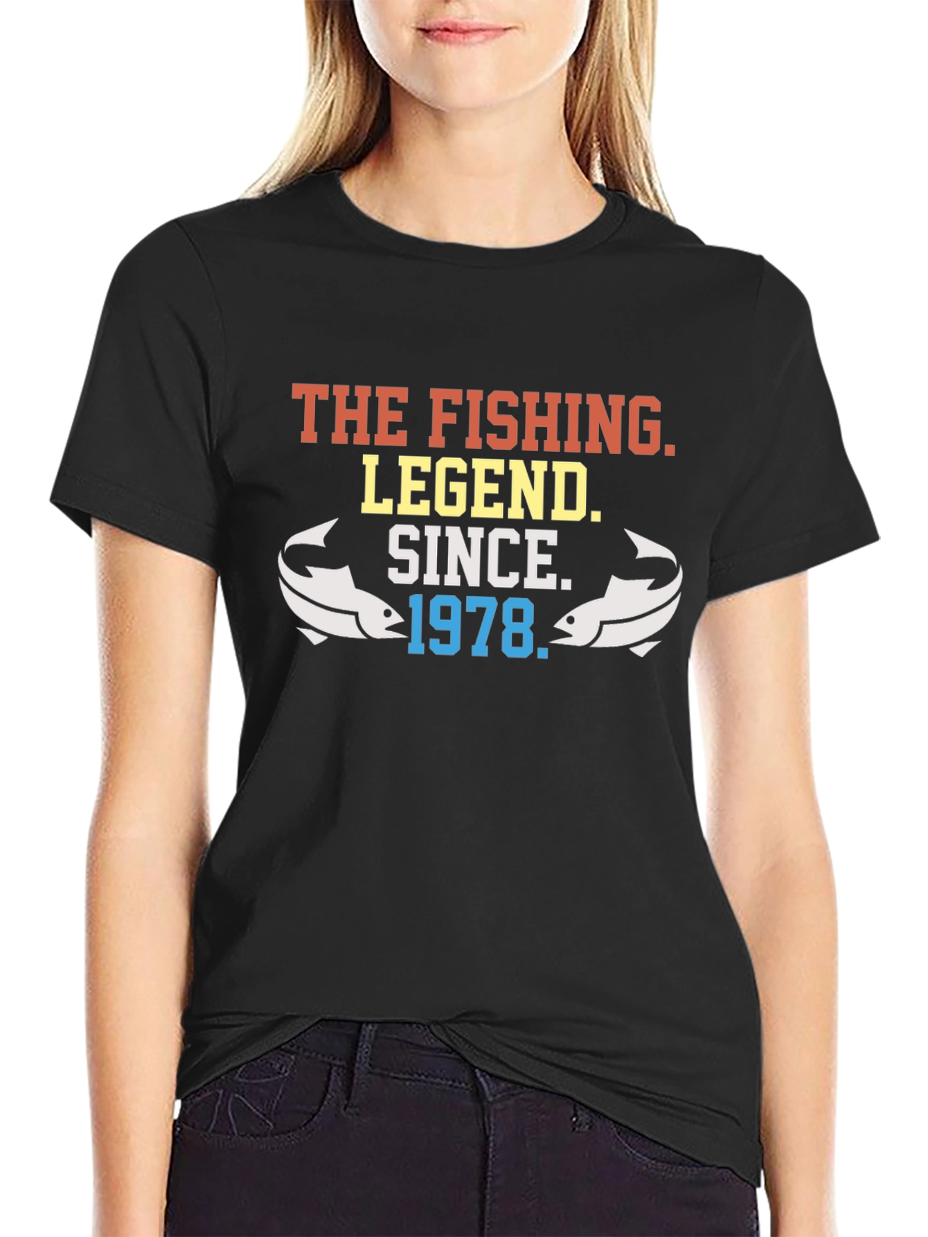 The Fishing Legend Since 1978 Graphic Tee