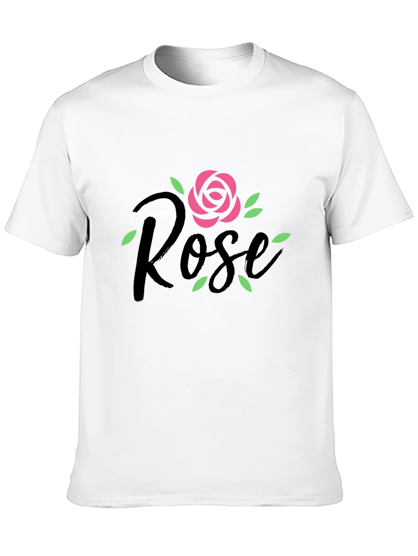 Black Rose Graphic Tee - Stylish Casual Wear