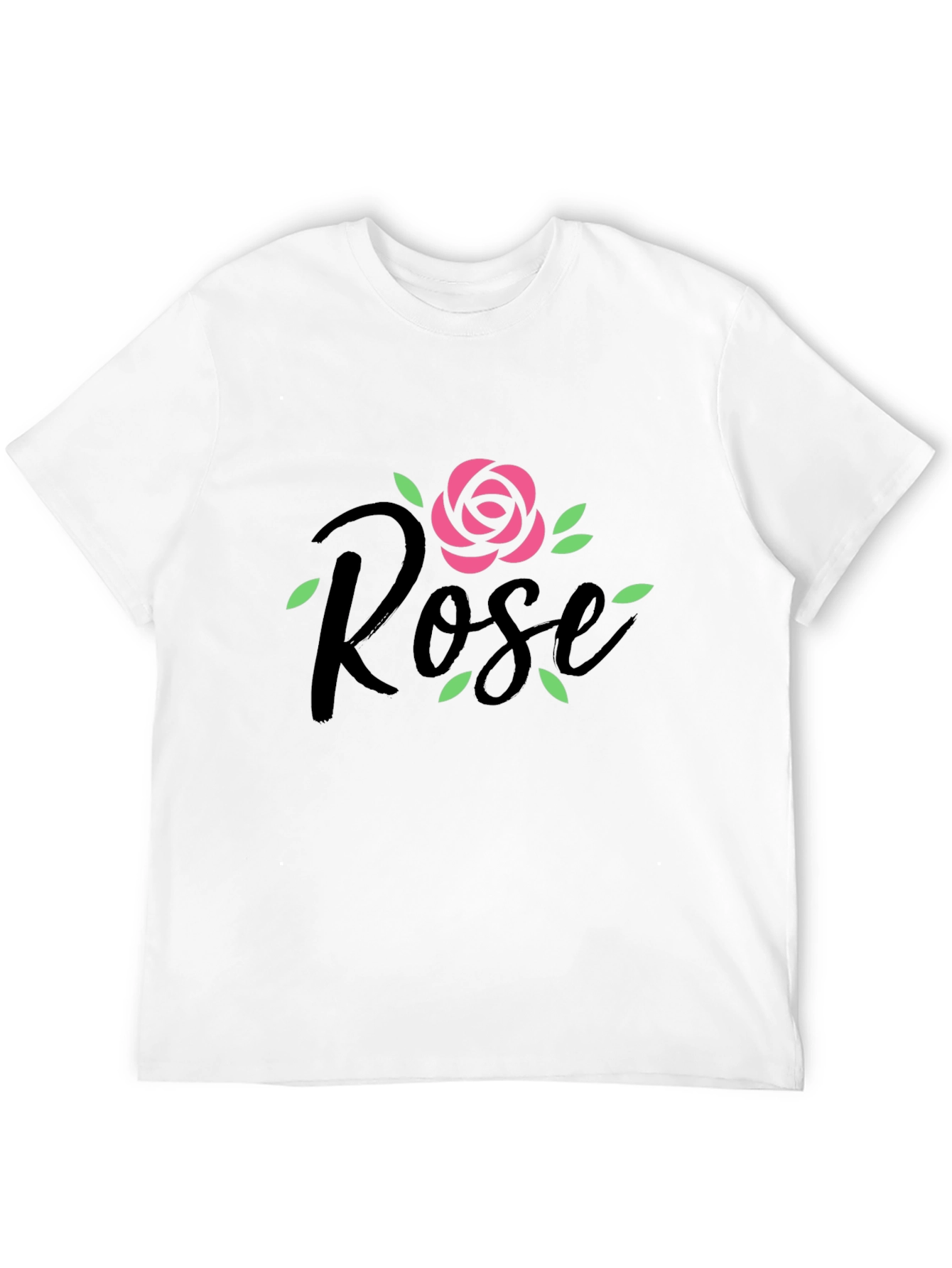 Black Rose Graphic Tee - Stylish Casual Wear