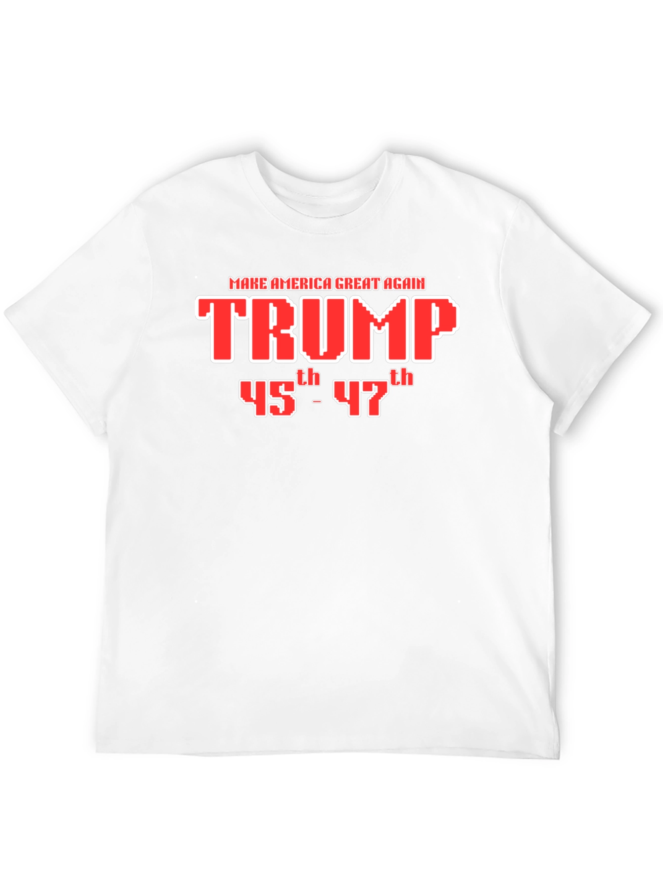 Trump MAGA 45th-47th Graphic T-Shirt