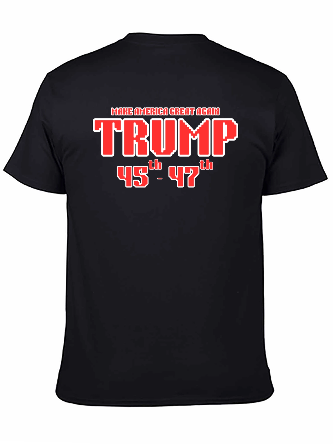 Trump MAGA 45th-47th Graphic T-Shirt