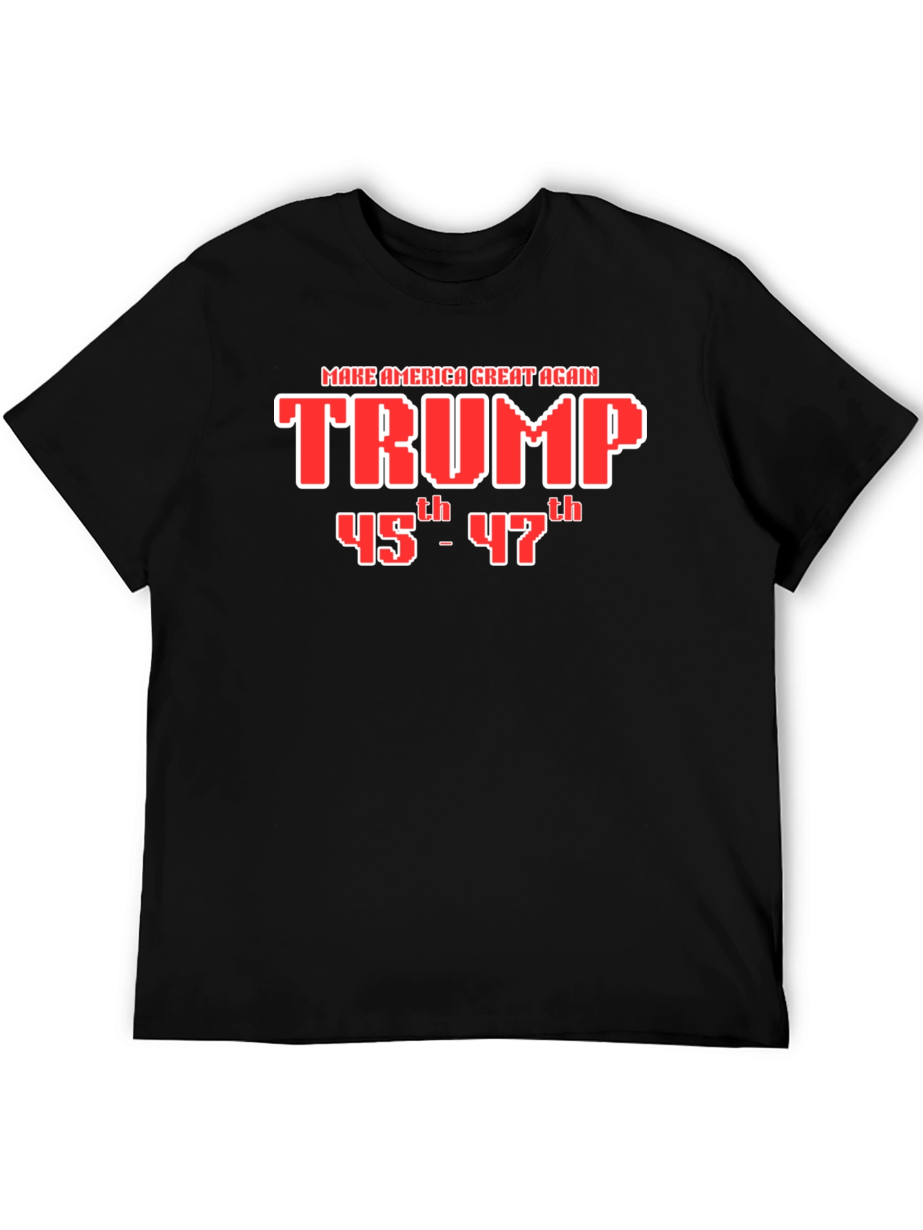 Trump MAGA 45th-47th Graphic T-Shirt