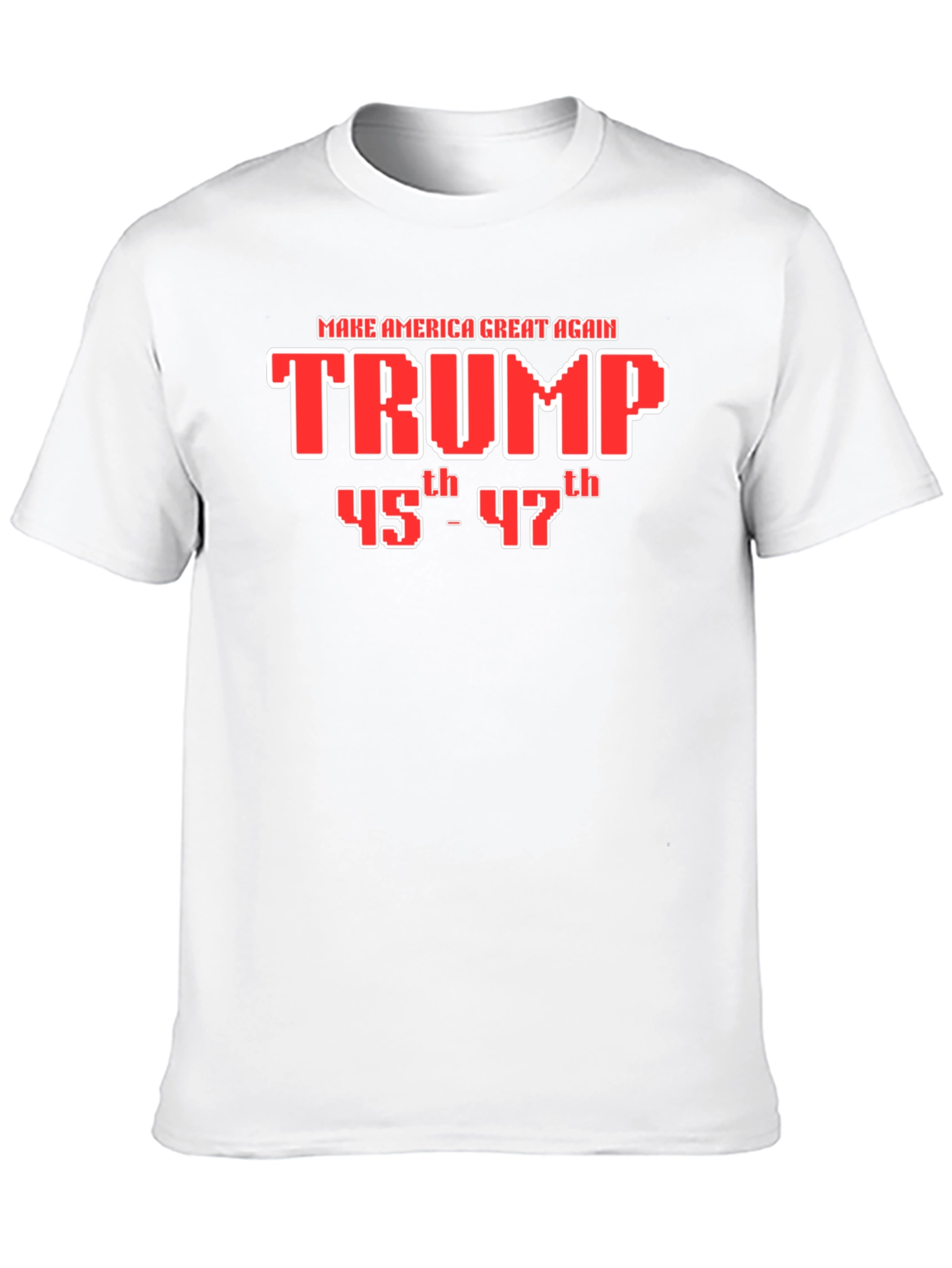 Trump MAGA 45th-47th Graphic T-Shirt