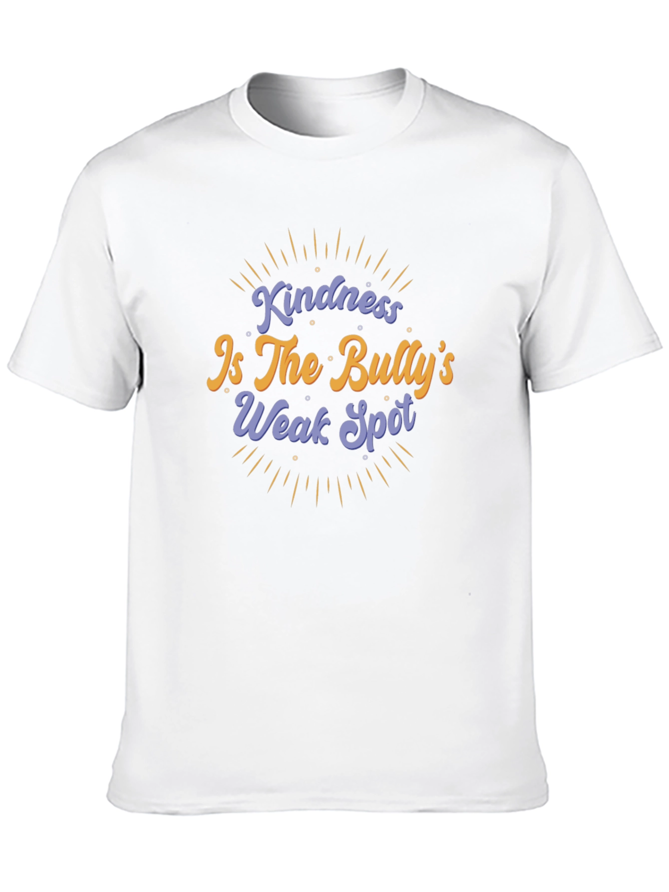 Kindness Is The Bullys Weak Spot Black T-Shirt