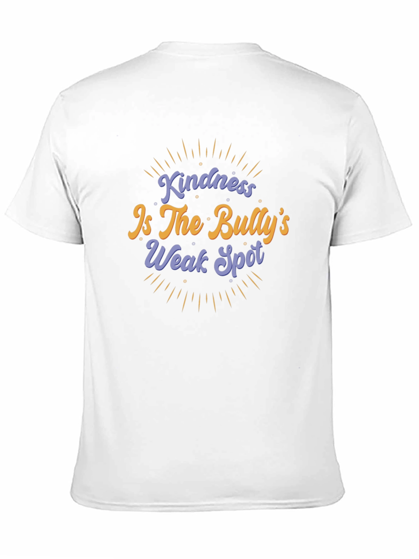 Kindness Is The Bullys Weak Spot Black T-Shirt