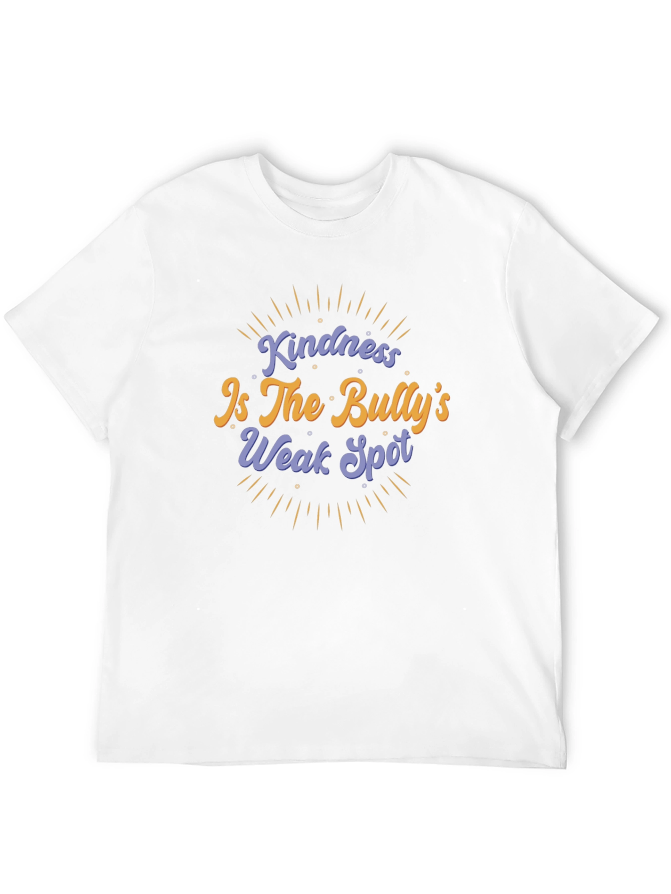 Kindness Is The Bullys Weak Spot Black T-Shirt