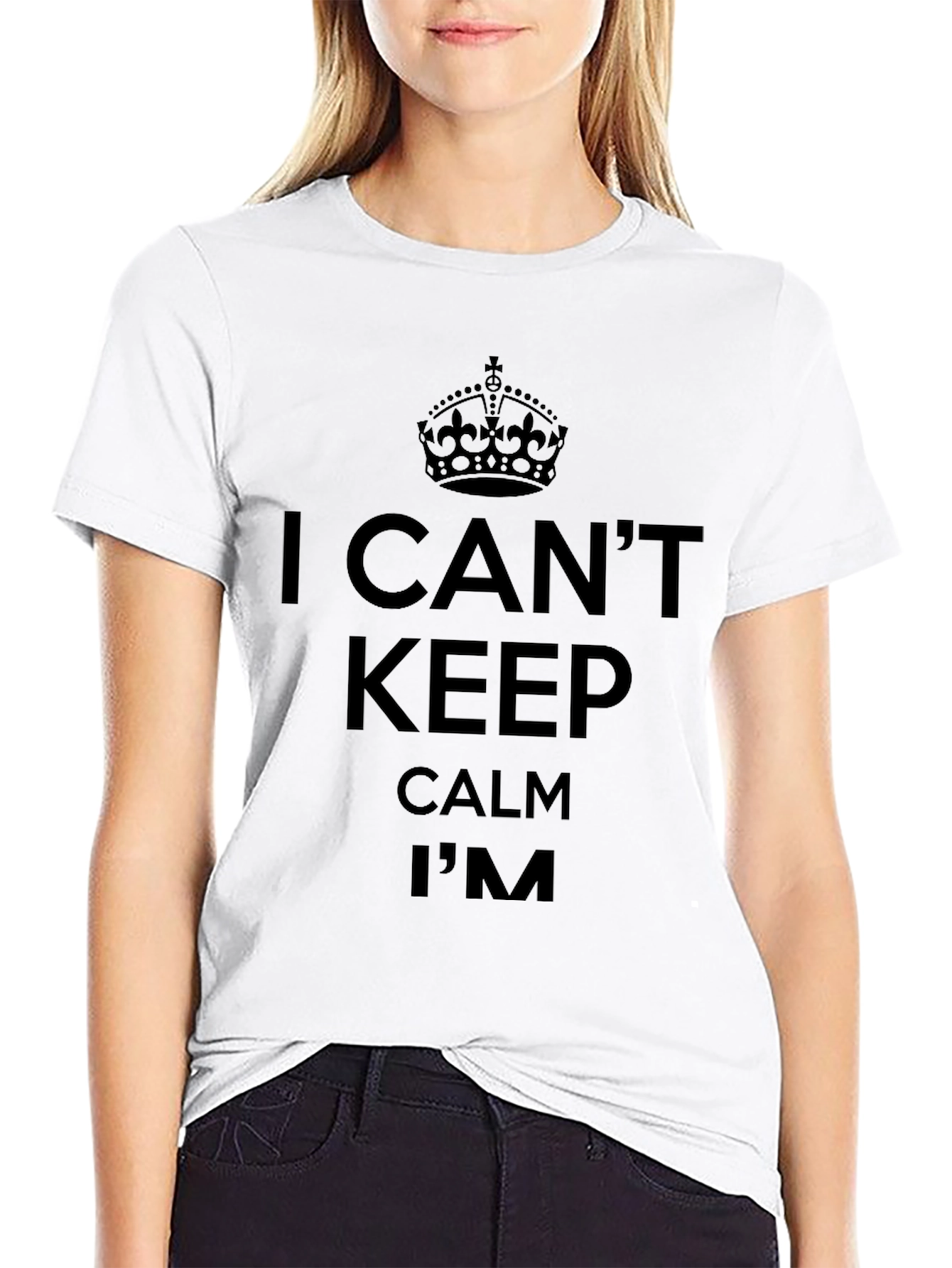 I Cant Keep Calm T-Shirt - Funny Slogan Tee