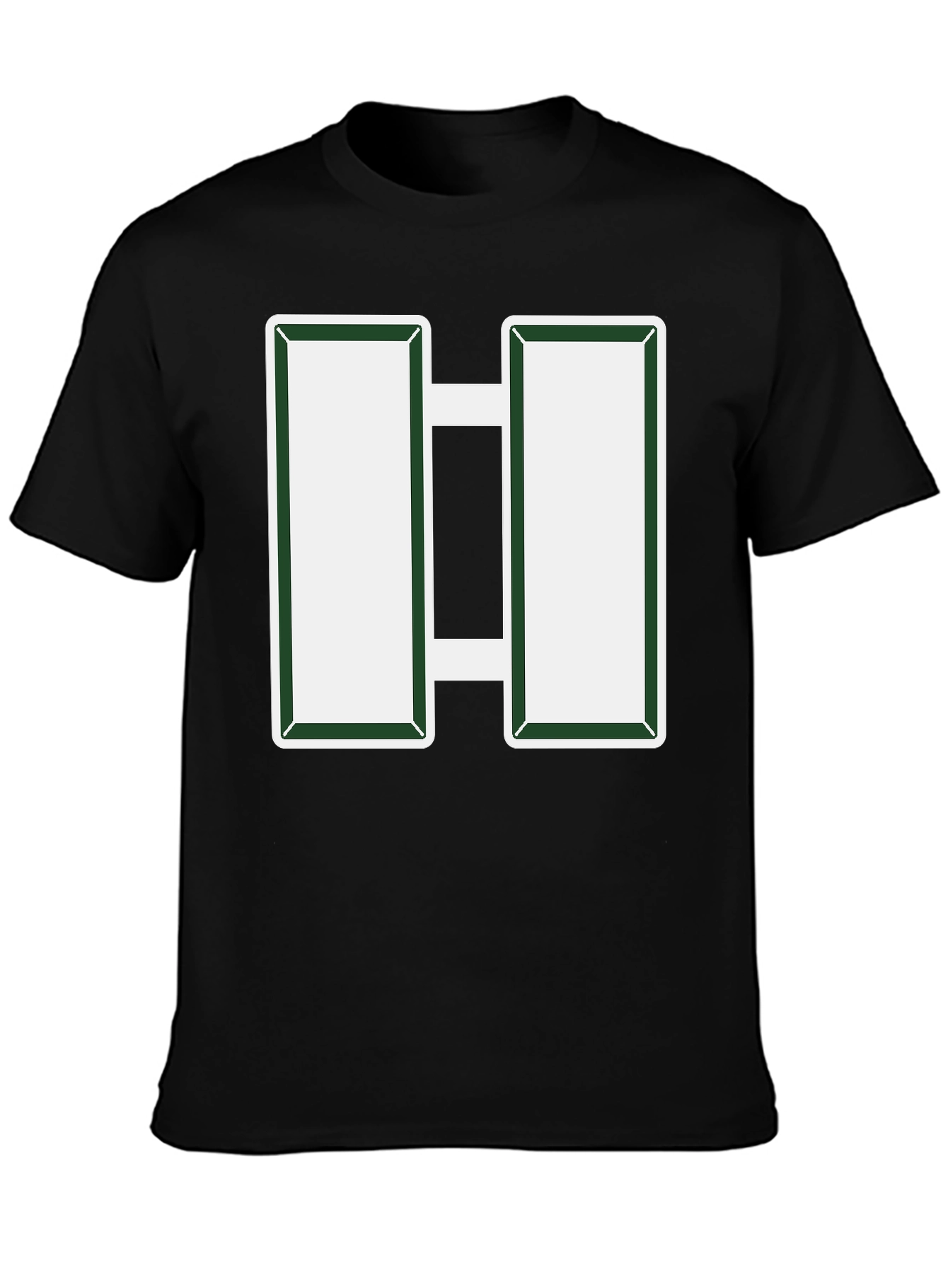 Army Rank Captain Bars T-Shirt - Military Pride Tee