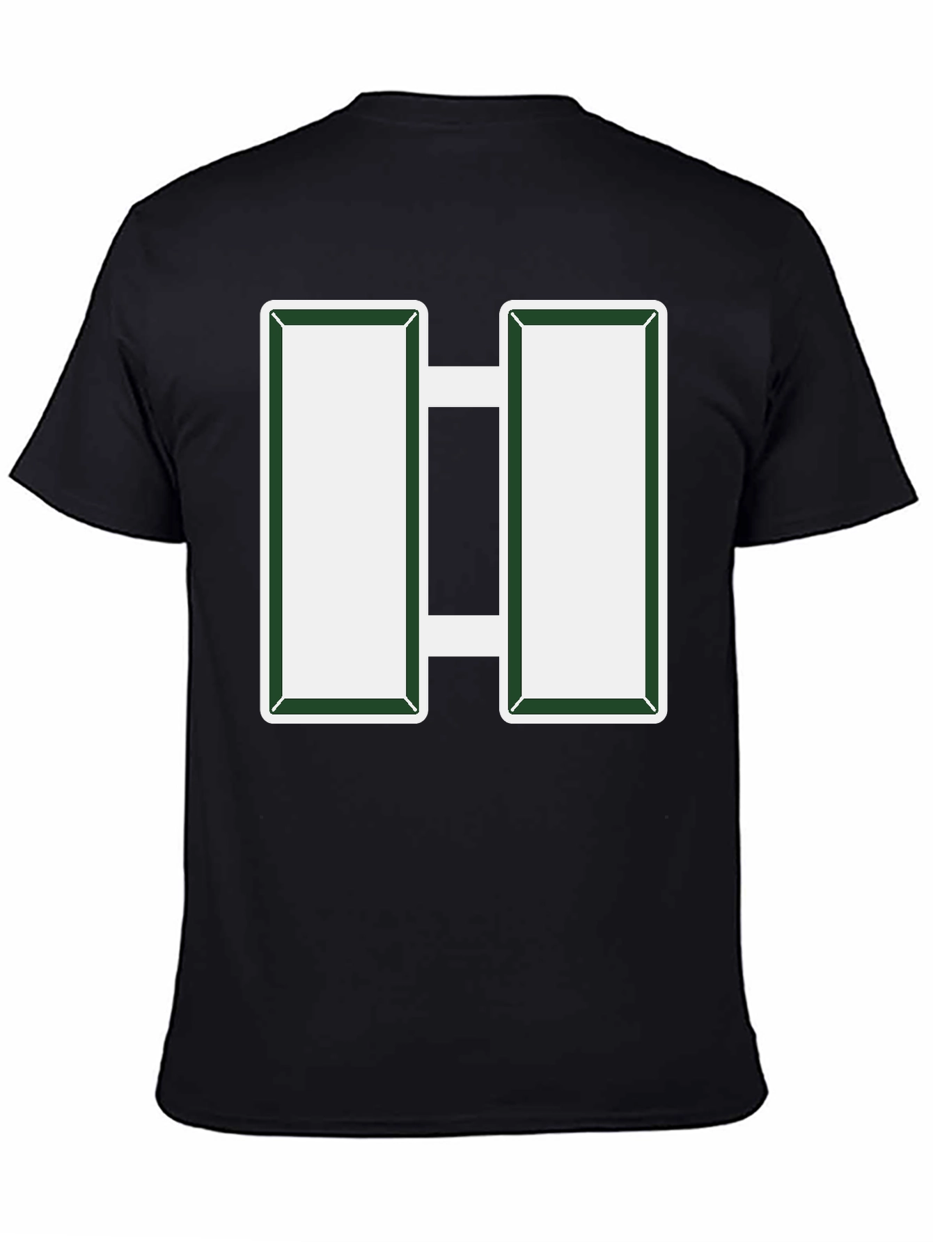 Army Rank Captain Bars T-Shirt - Military Pride Tee