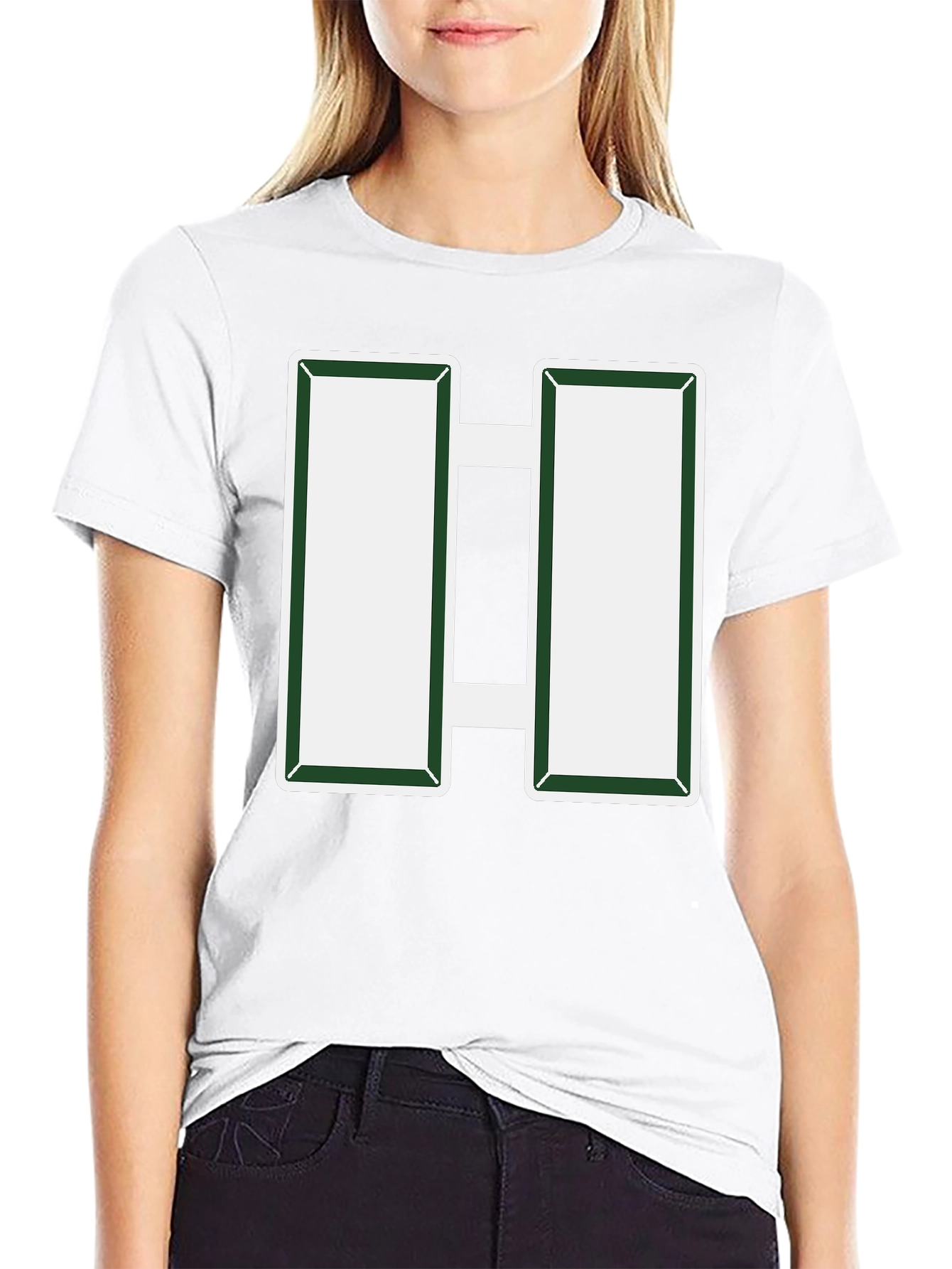 Army Rank Captain Bars T-Shirt - Military Pride Tee