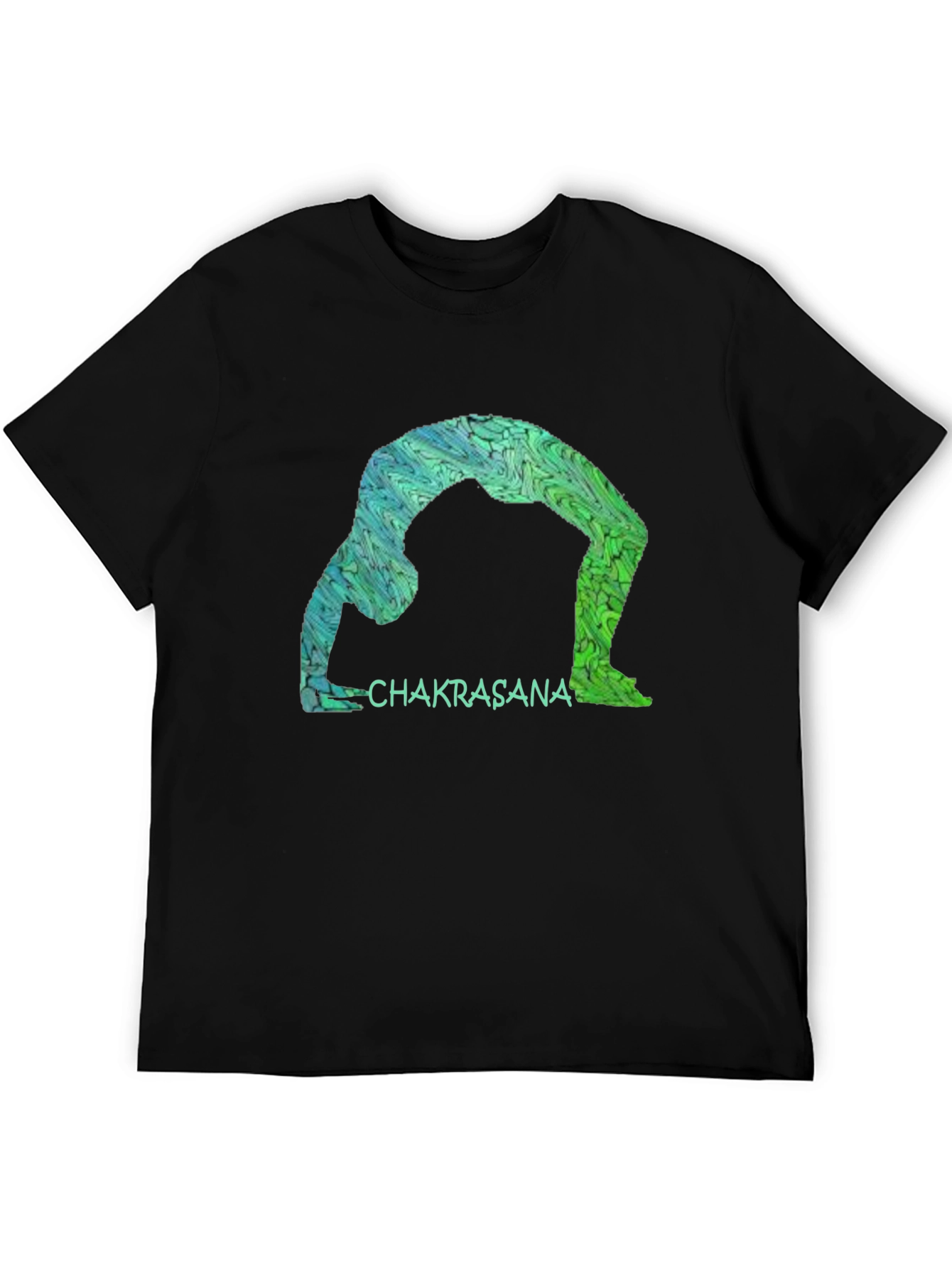 Chakrasana Yoga Tee - Stylish and Comfortable