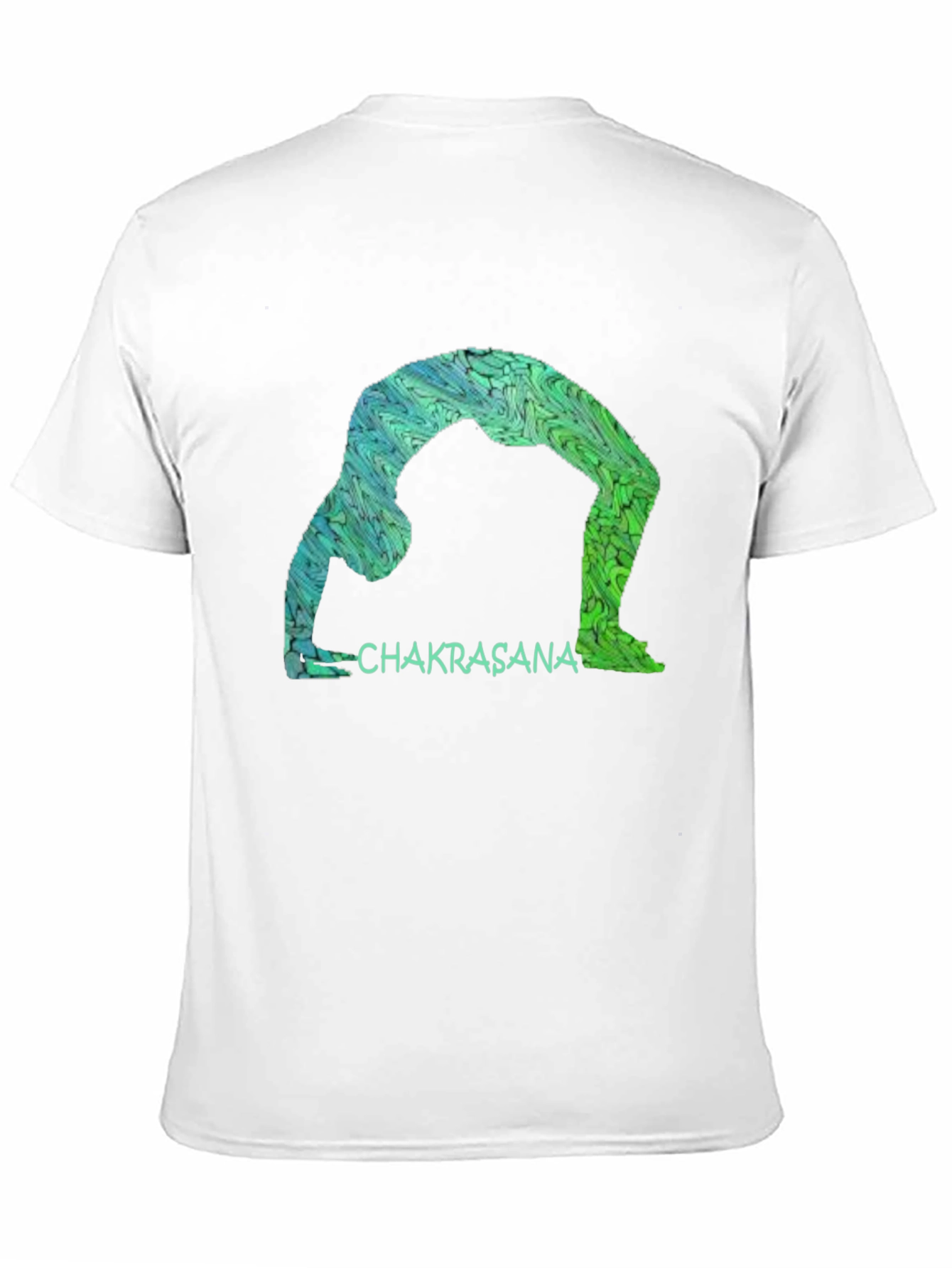 Chakrasana Yoga Tee - Stylish and Comfortable