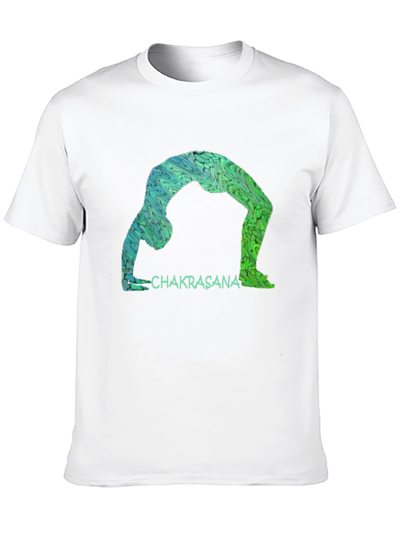 Chakrasana Yoga Tee - Stylish and Comfortable