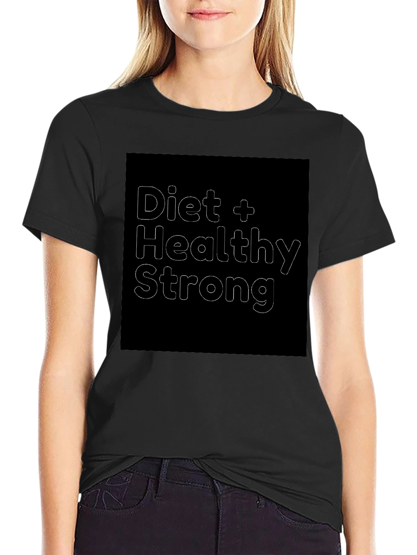 Diet Healthy Strong T-Shirt