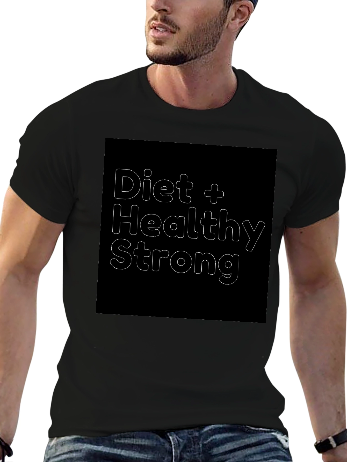 Diet Healthy Strong T-Shirt
