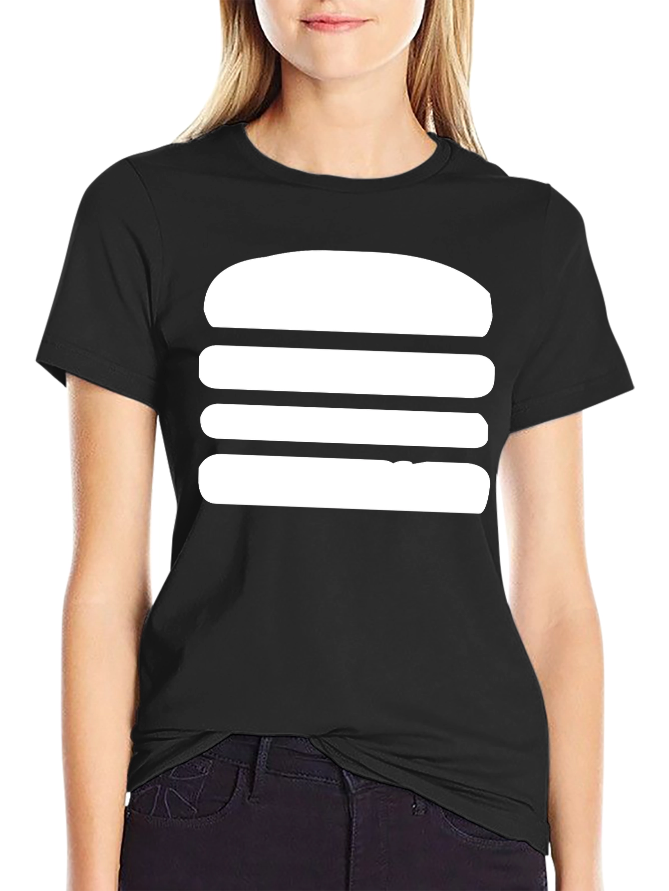 Burger Graphic Tee - Unisex Cotton Comfort