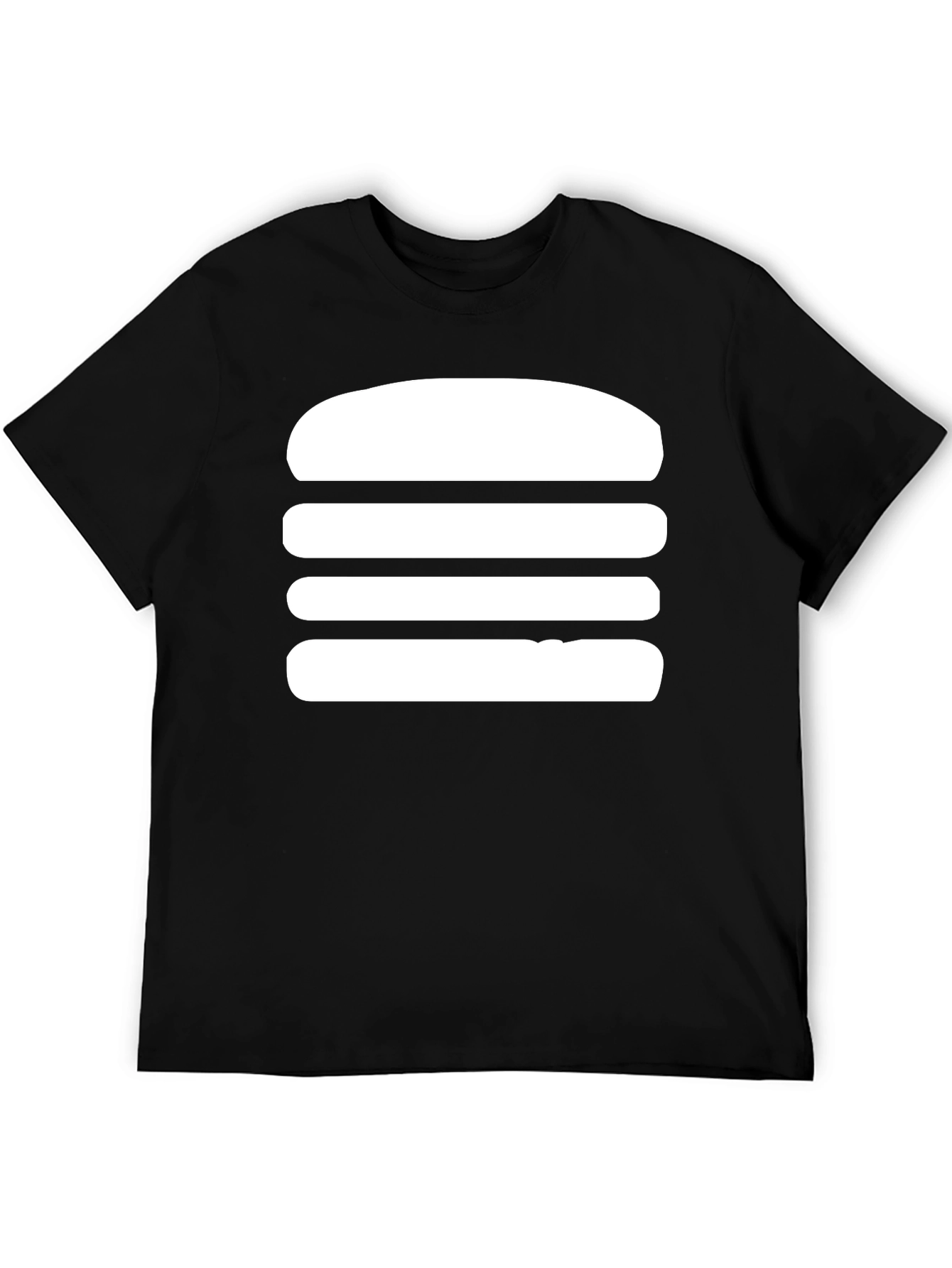 Burger Graphic Tee - Unisex Cotton Comfort