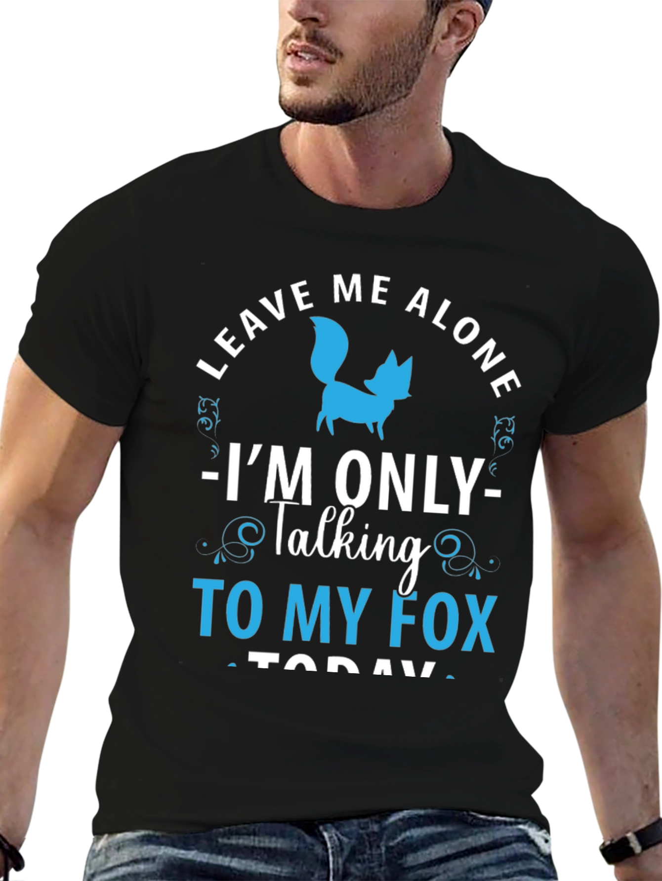 Leave Me Alone Fox T-Shirt - Animal Lover Tee