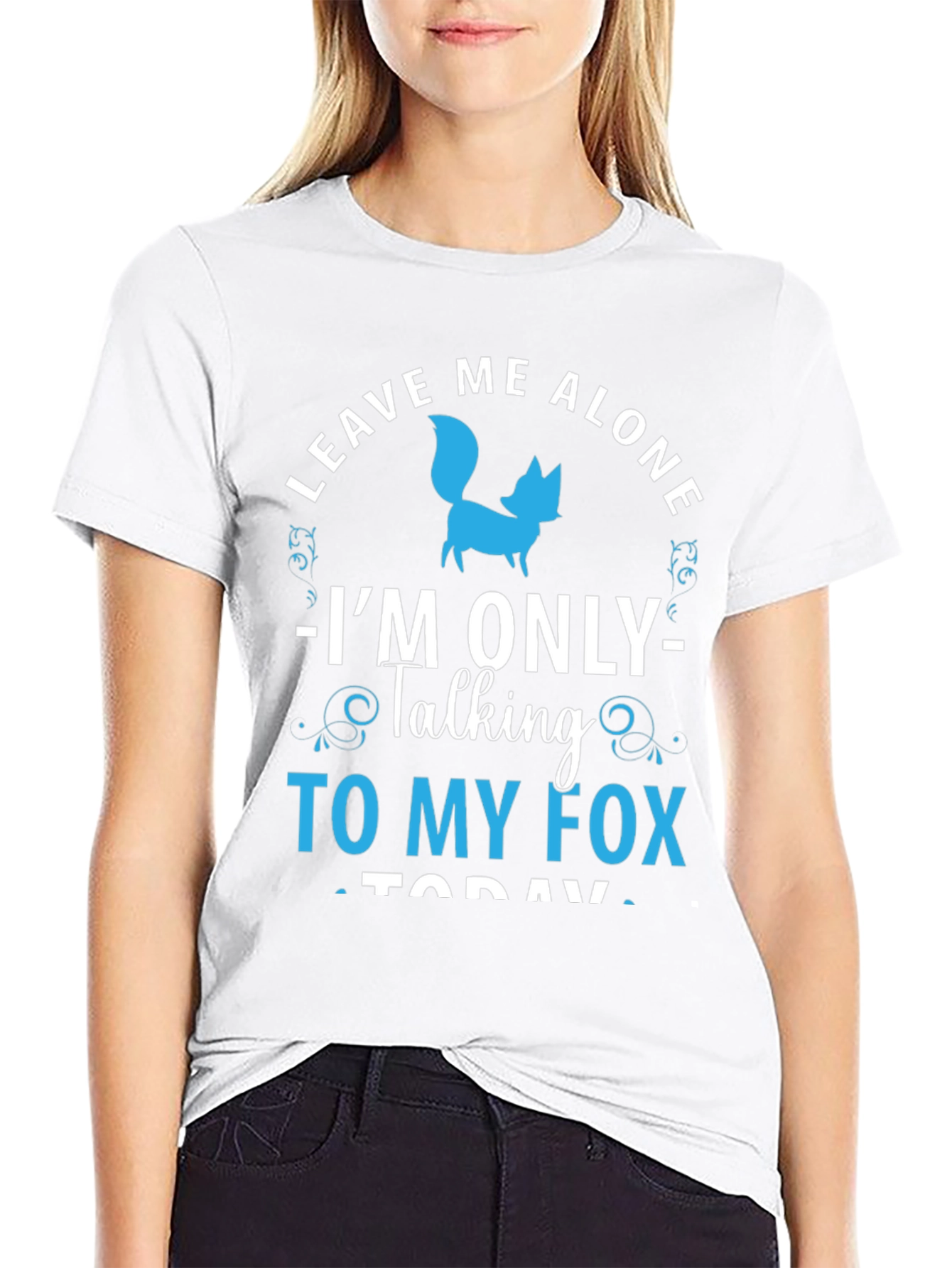 Leave Me Alone Fox T-Shirt - Animal Lover Tee