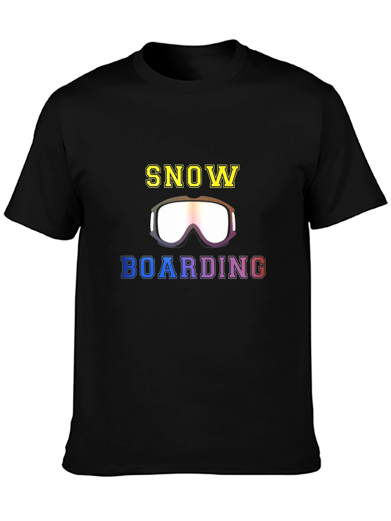Snowboarding Graphic Tee Shirt
