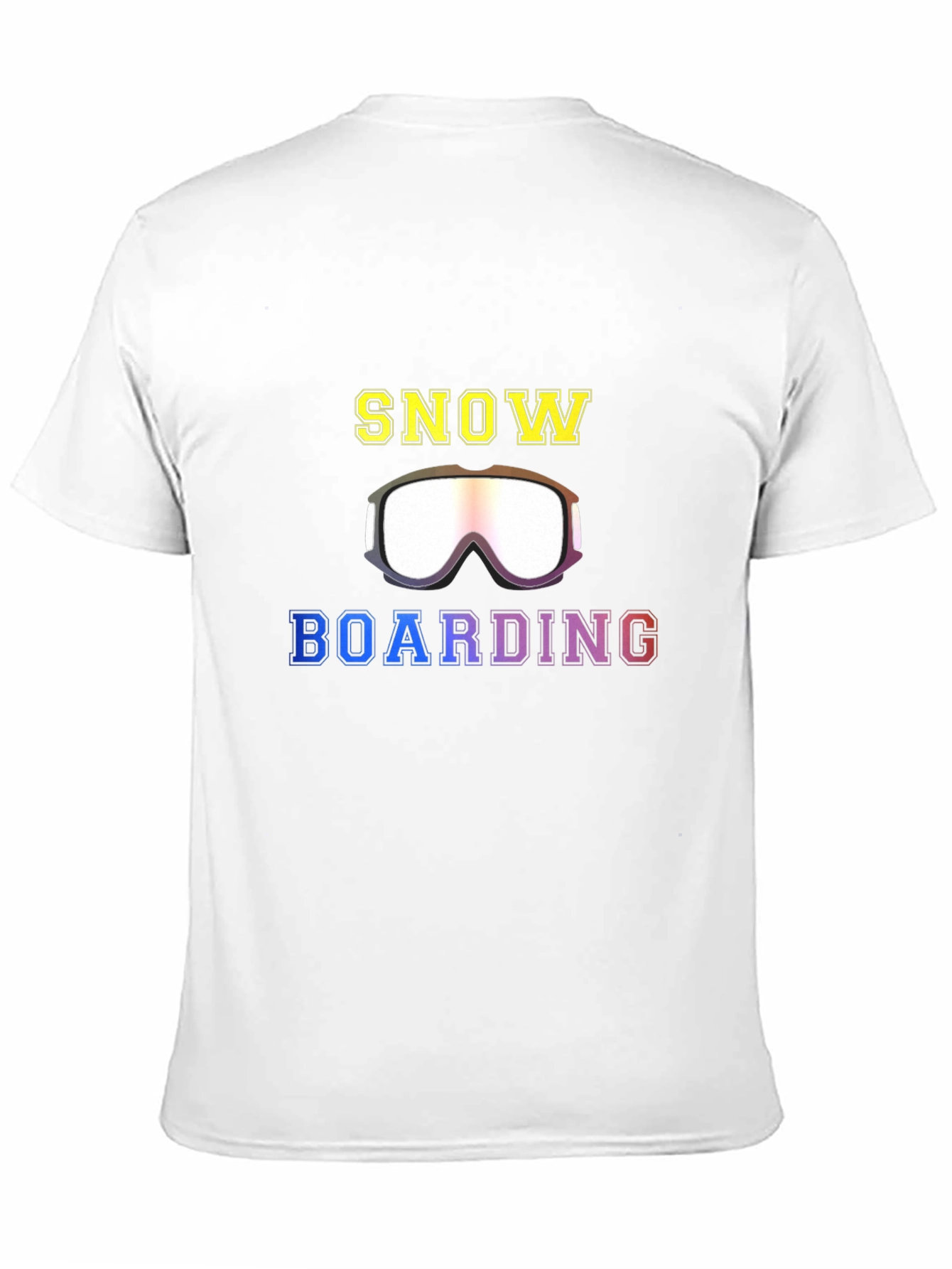 Snowboarding Graphic Tee Shirt
