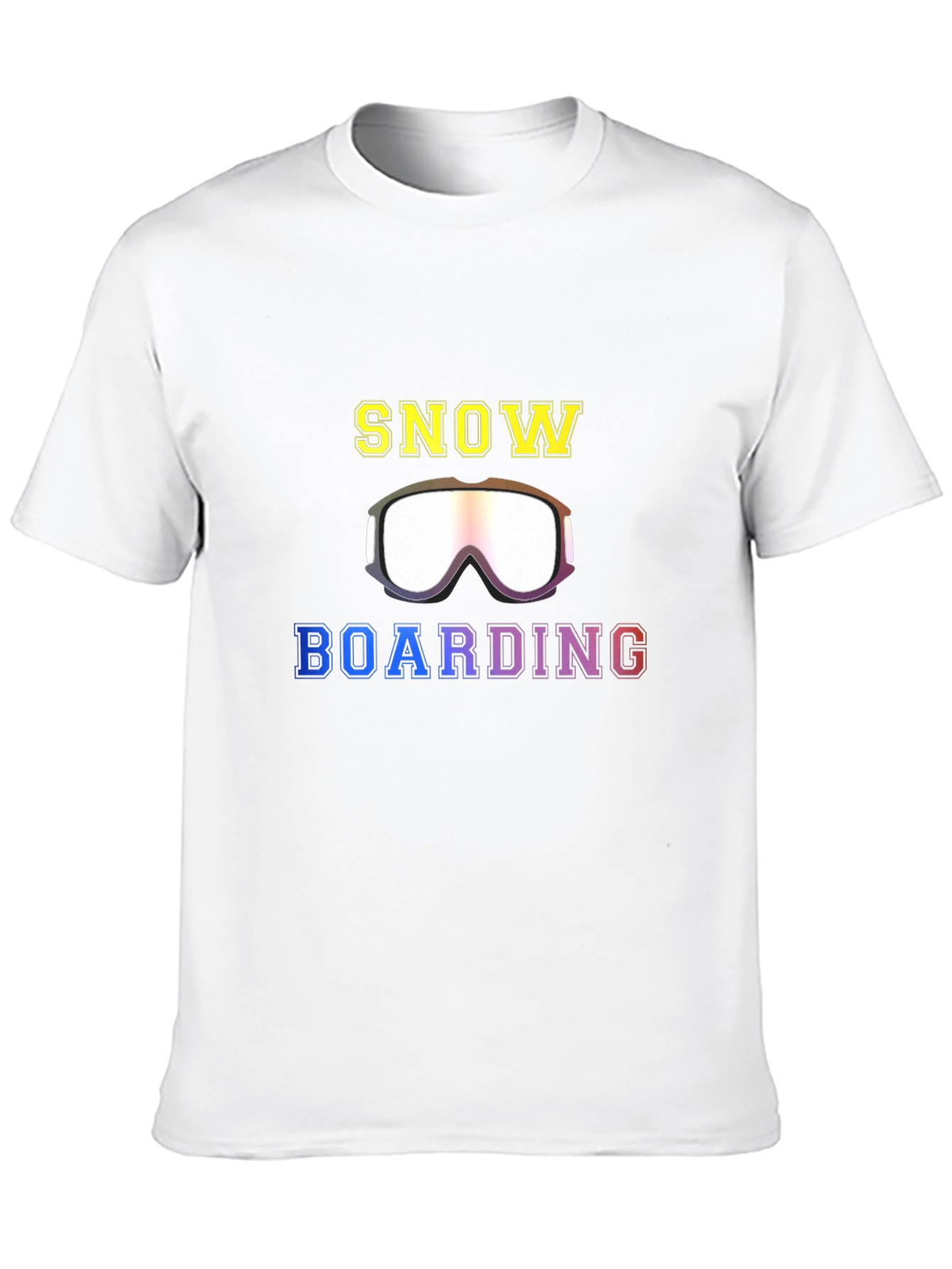 Snowboarding Graphic Tee Shirt