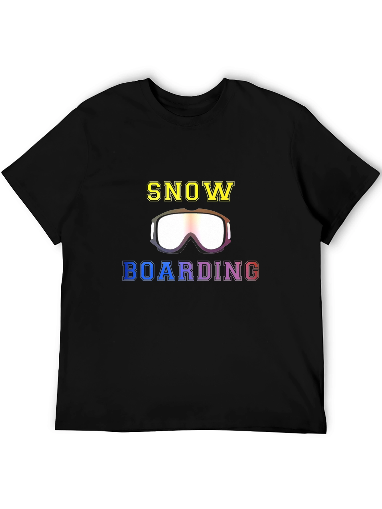 Snowboarding Graphic Tee Shirt