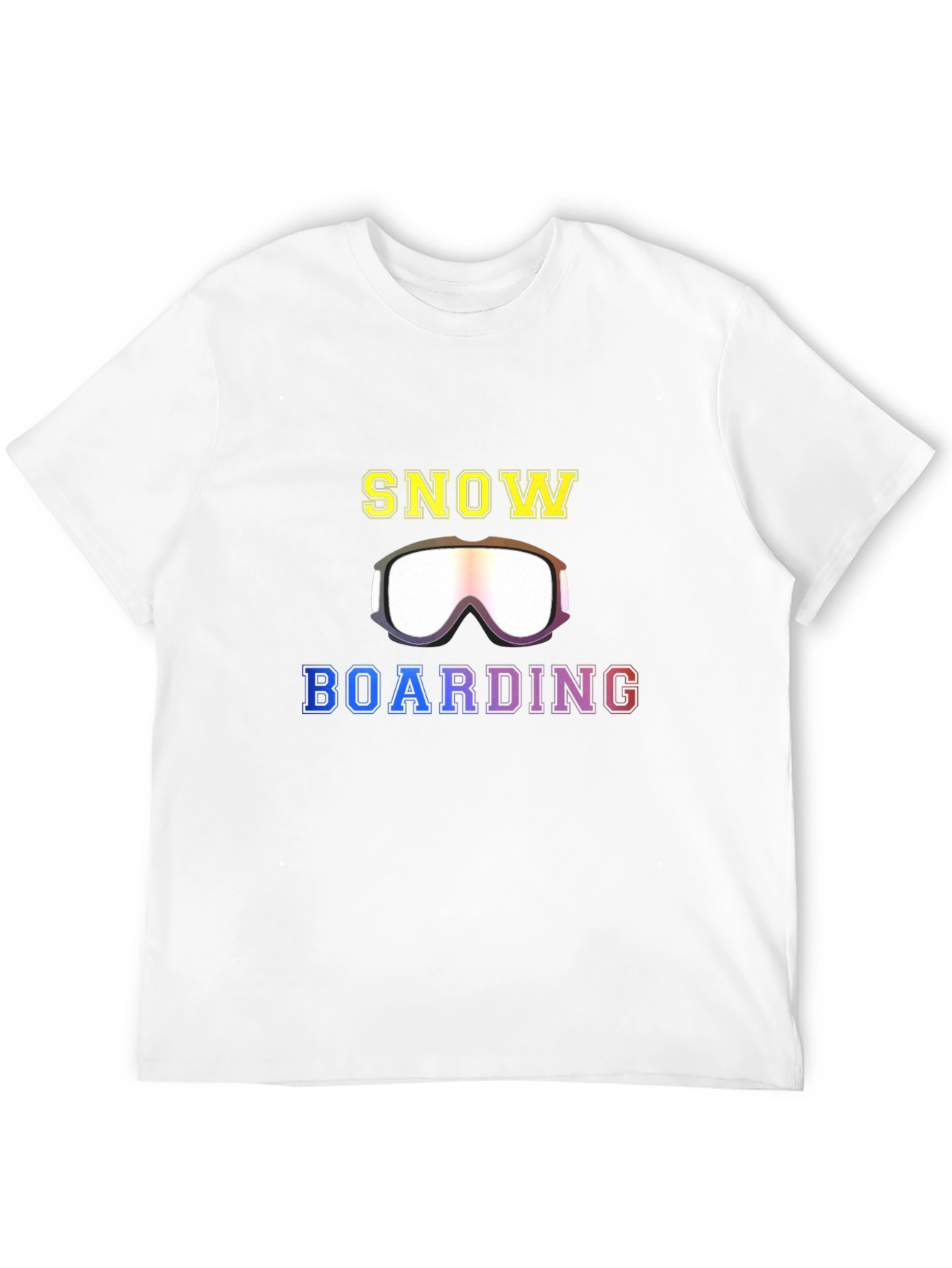Snowboarding Graphic Tee Shirt