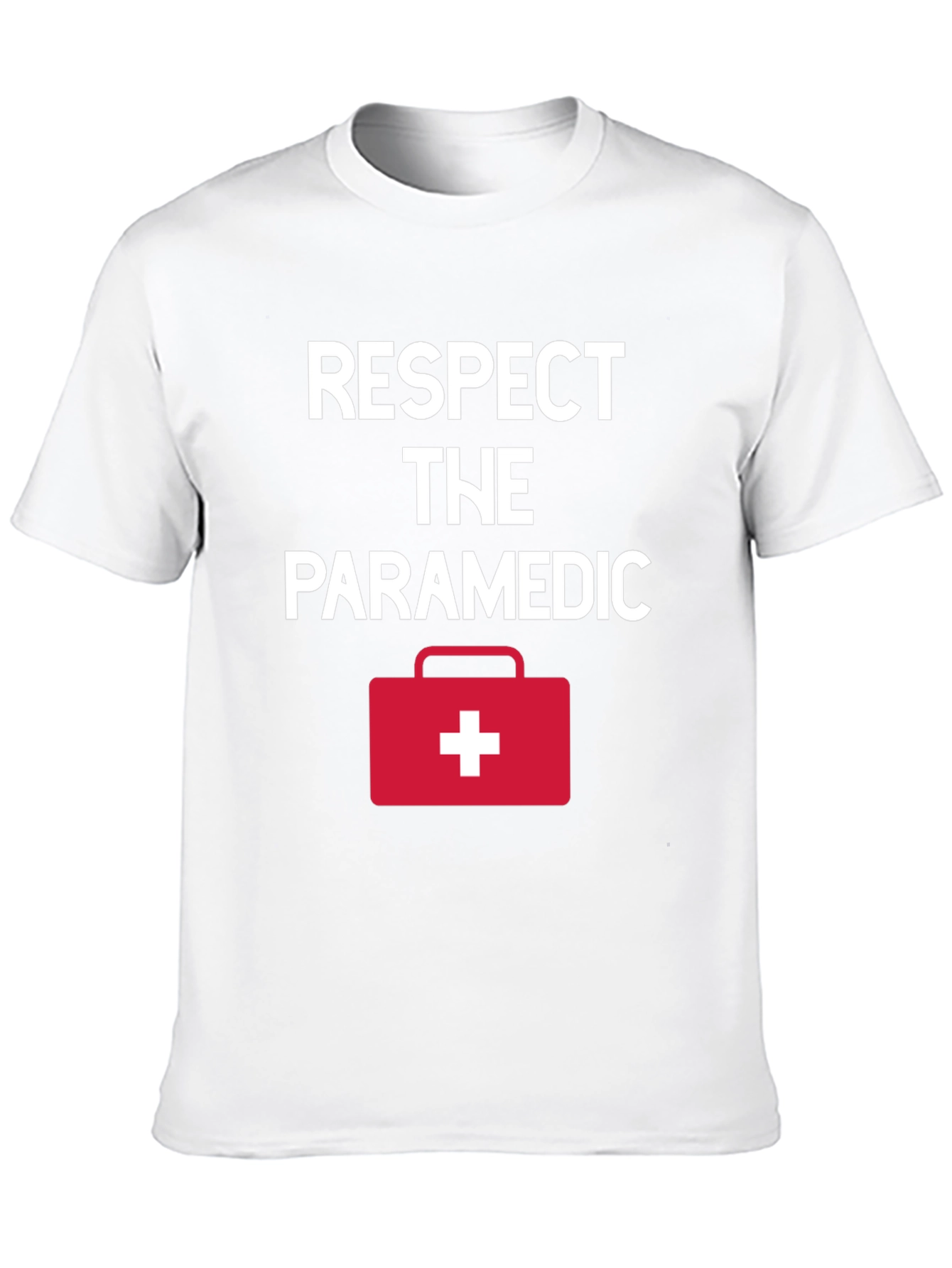 Respect The Paramedic Graphic T-Shirt