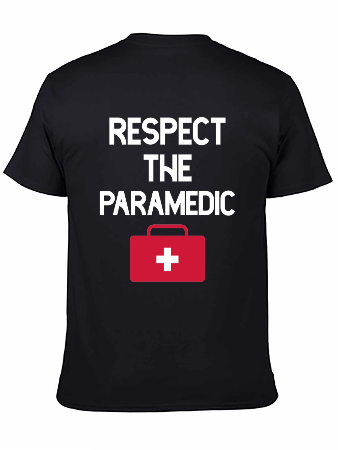 Respect The Paramedic Graphic T-Shirt