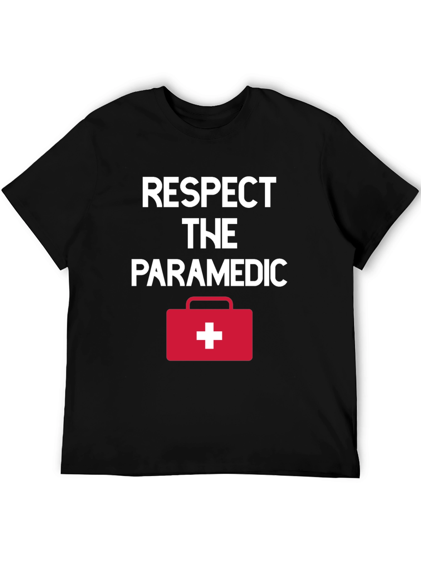 Respect The Paramedic Graphic T-Shirt