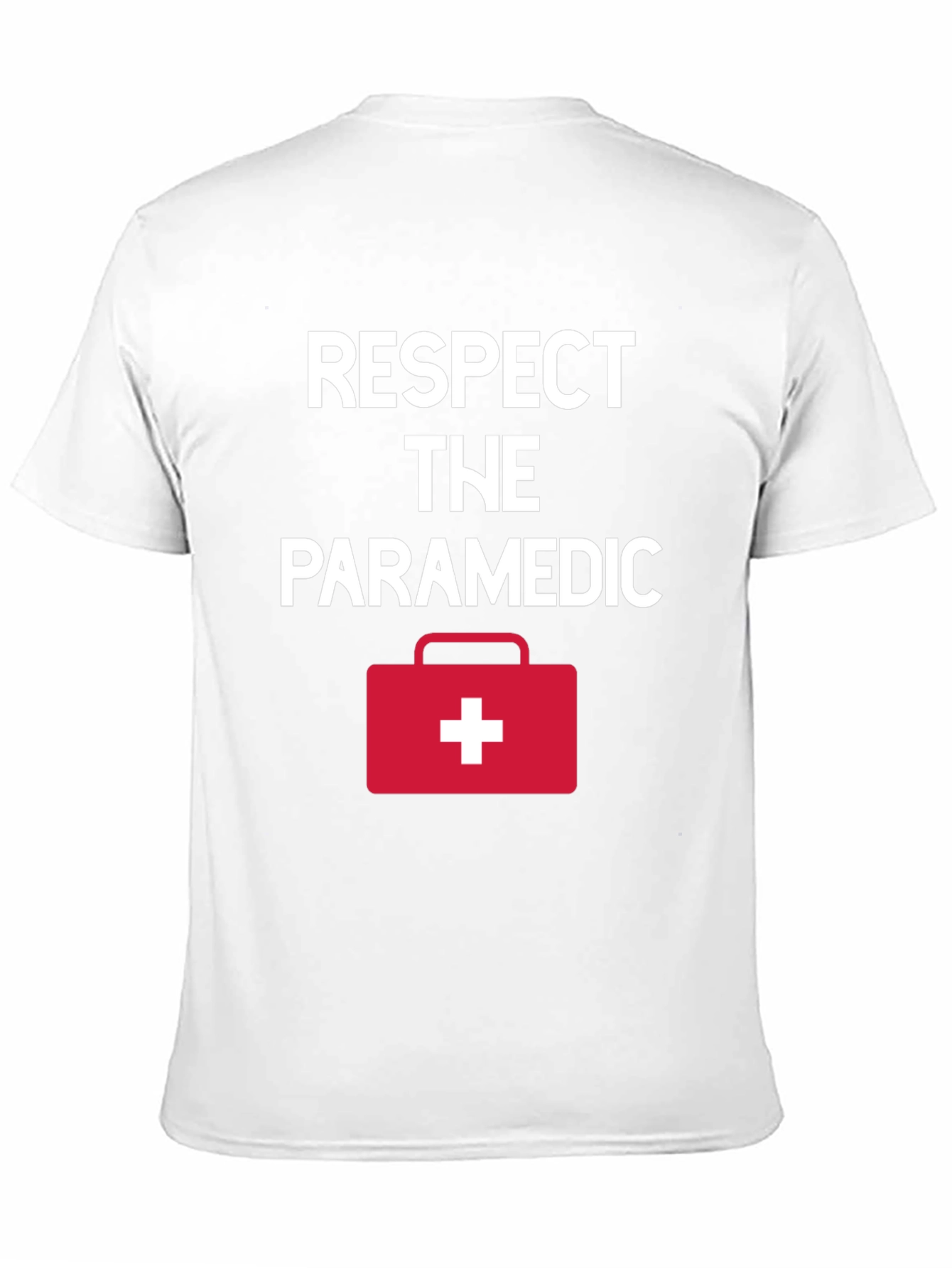 Respect The Paramedic Graphic T-Shirt