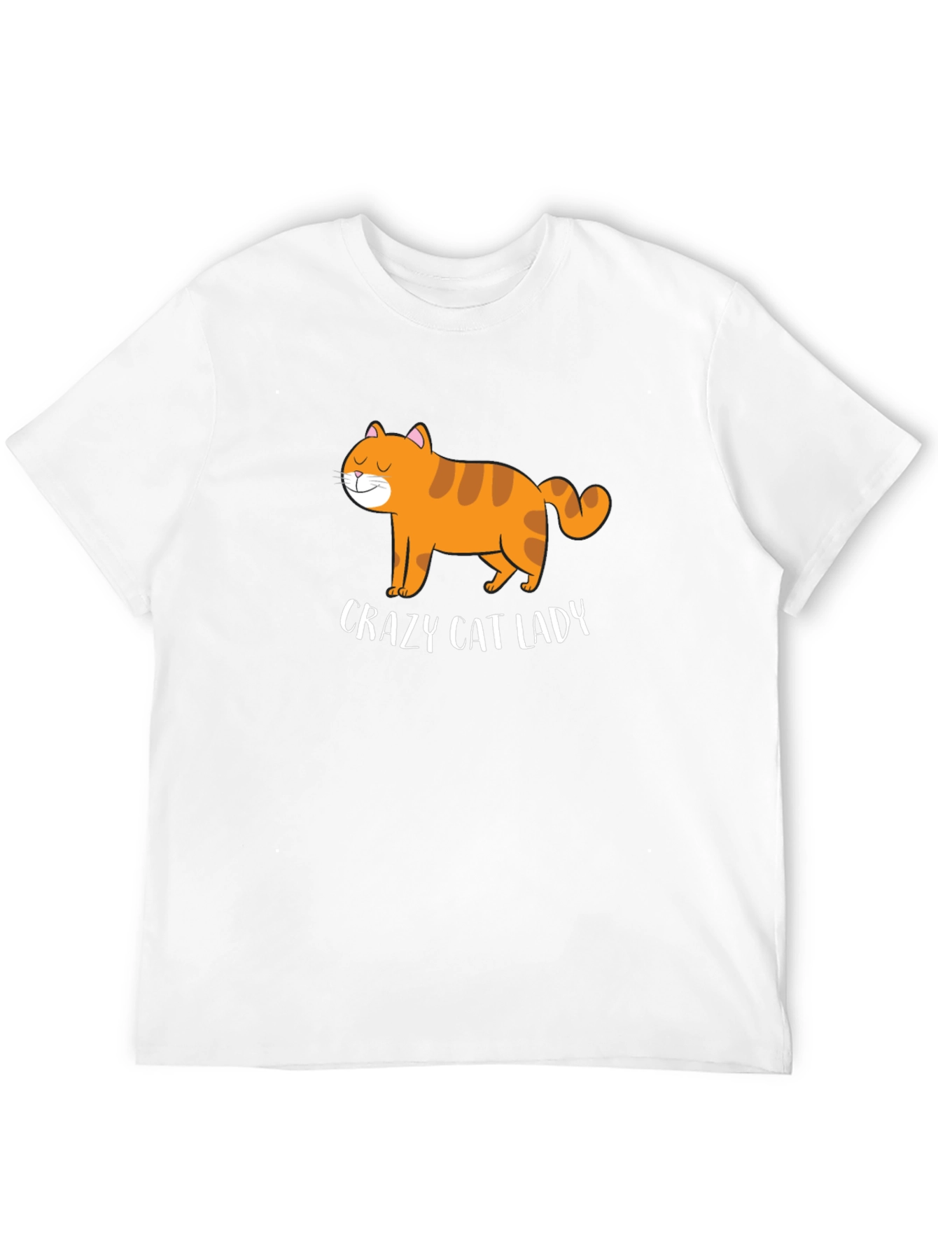 Crazy Cat Lady Graphic Tee - Black