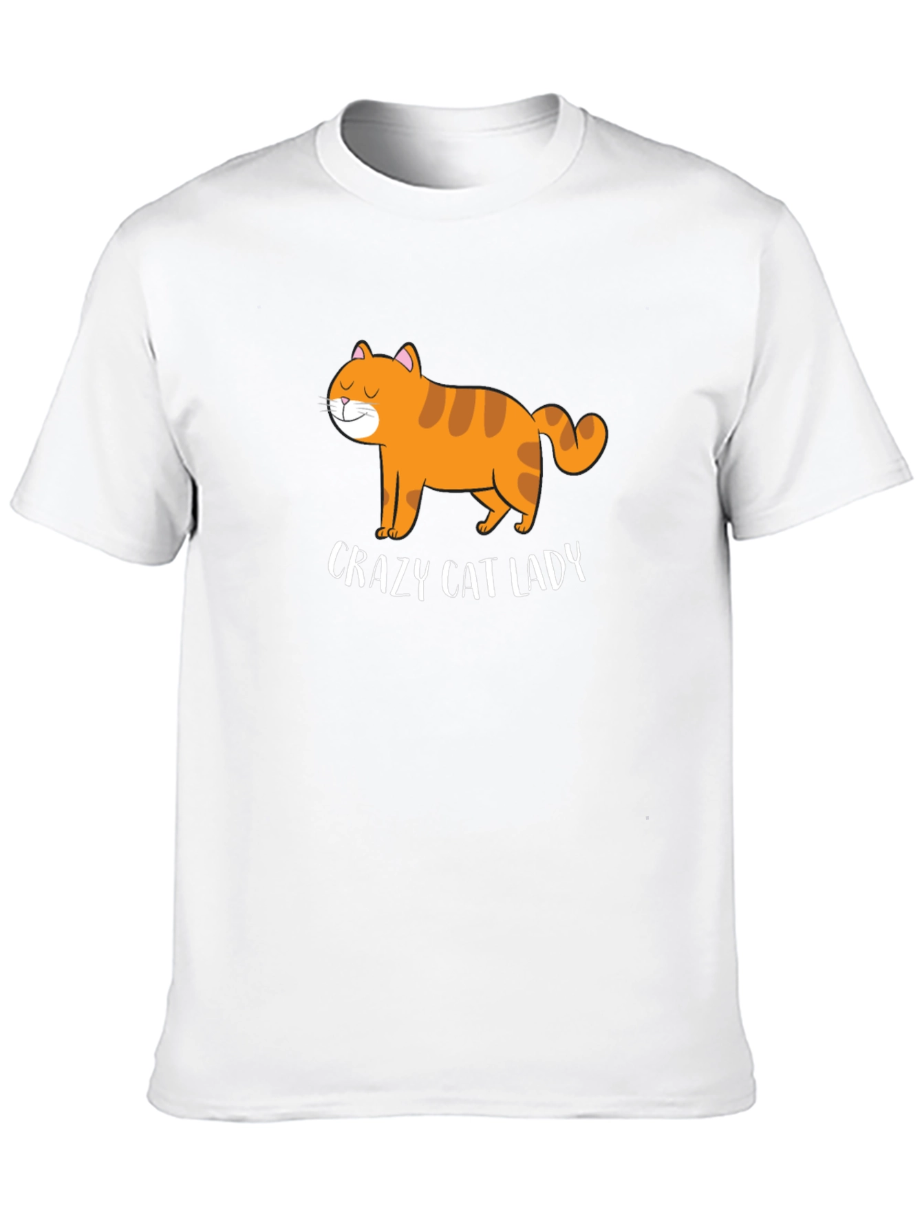 Crazy Cat Lady Graphic Tee - Black