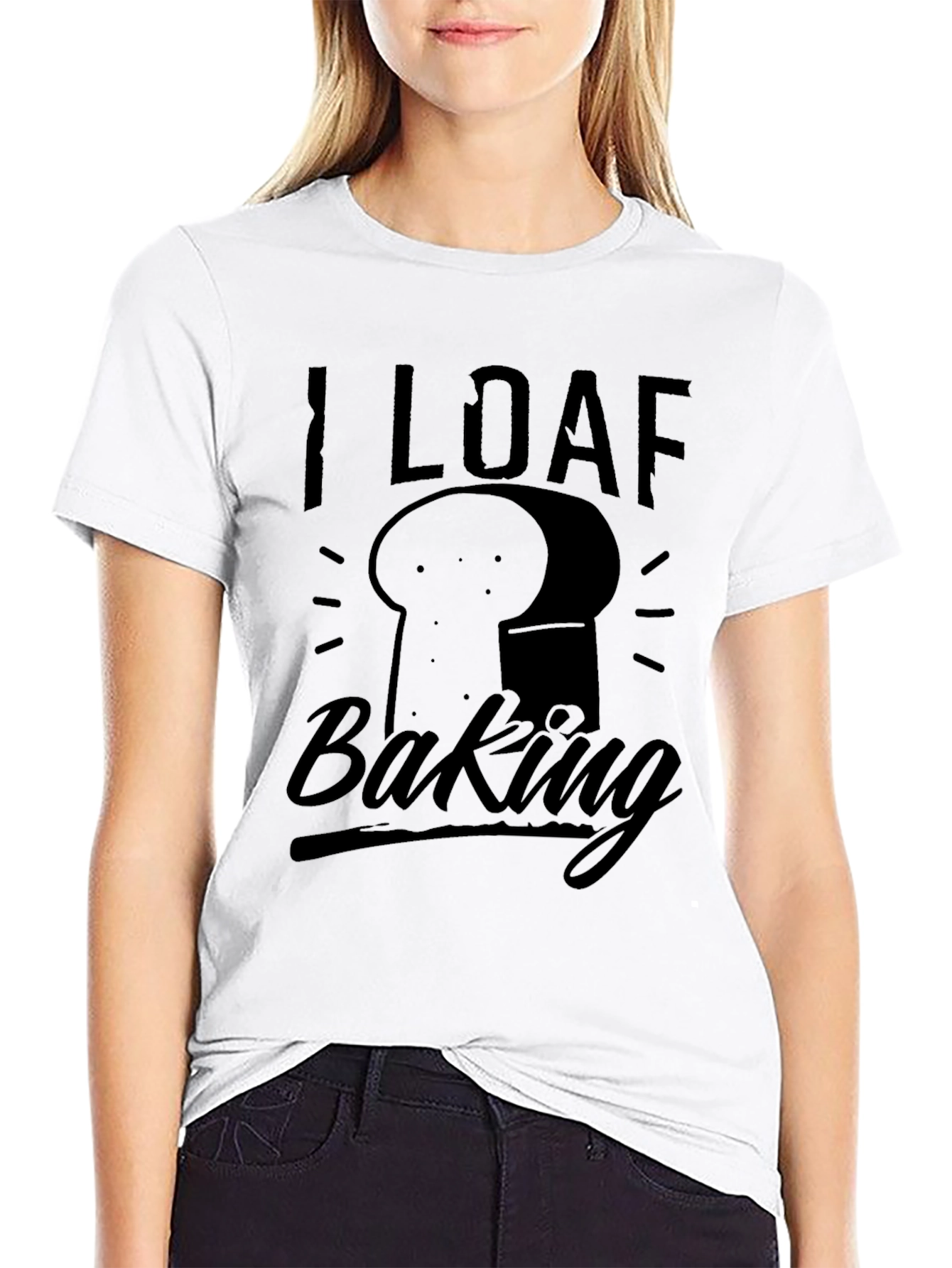 I Loaf Baking T-Shirt - Funny Baker Tee